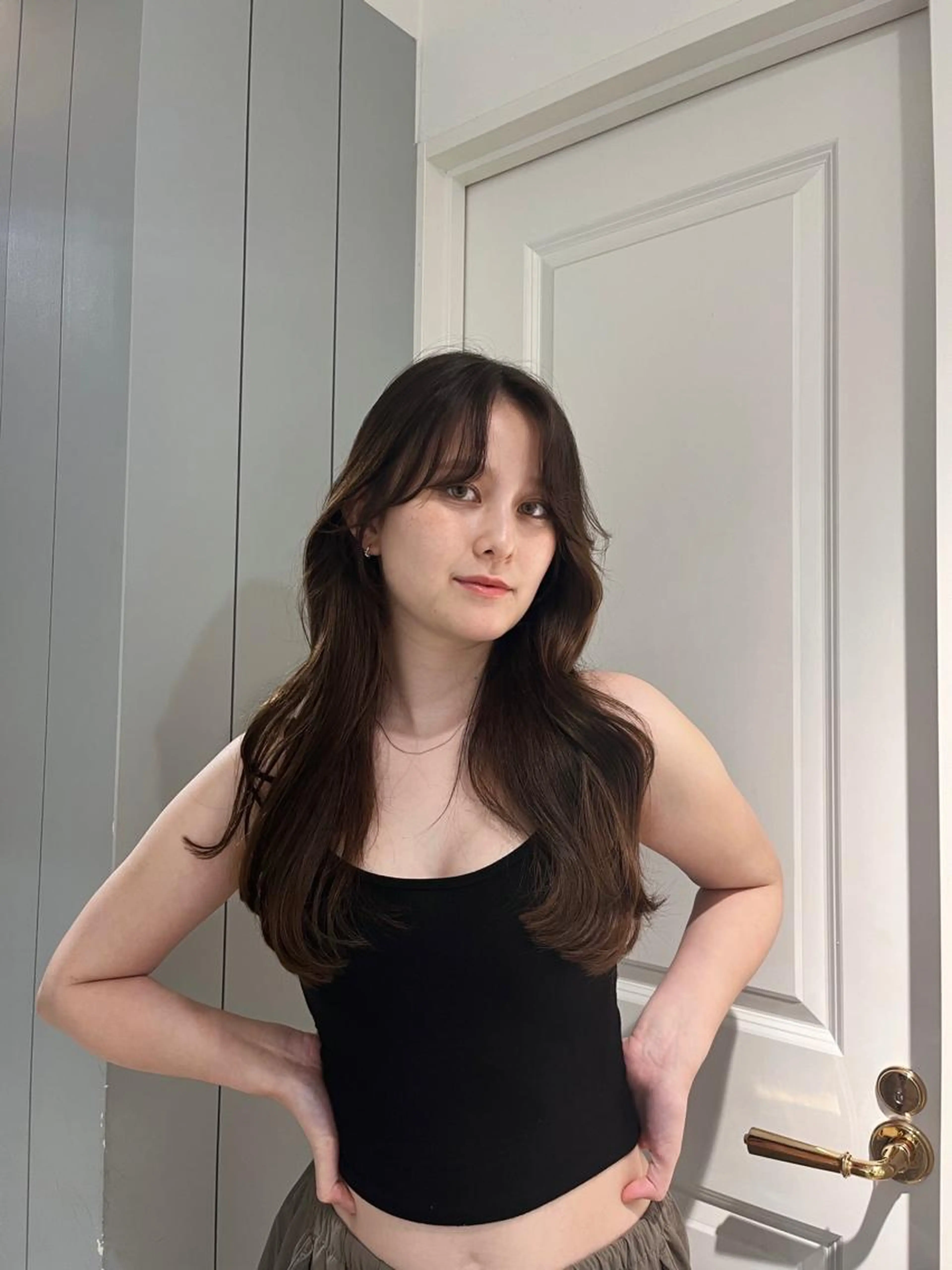 理想のサラ艶ヘアーに♡ワンカラー+トリートメントの写真