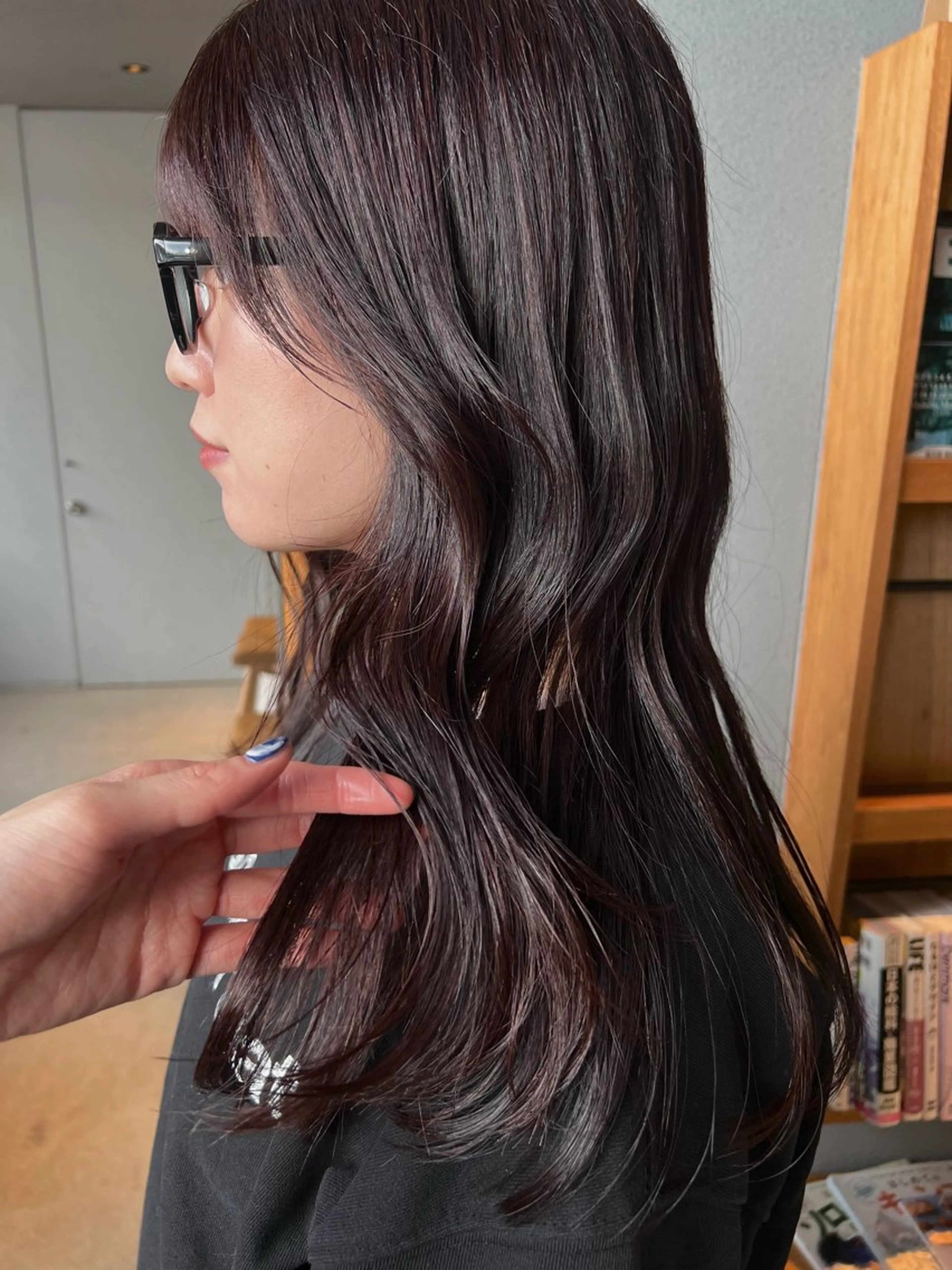 セミロング カット ヘアカラー cocoro /レイヤーカットのヘアスタイル