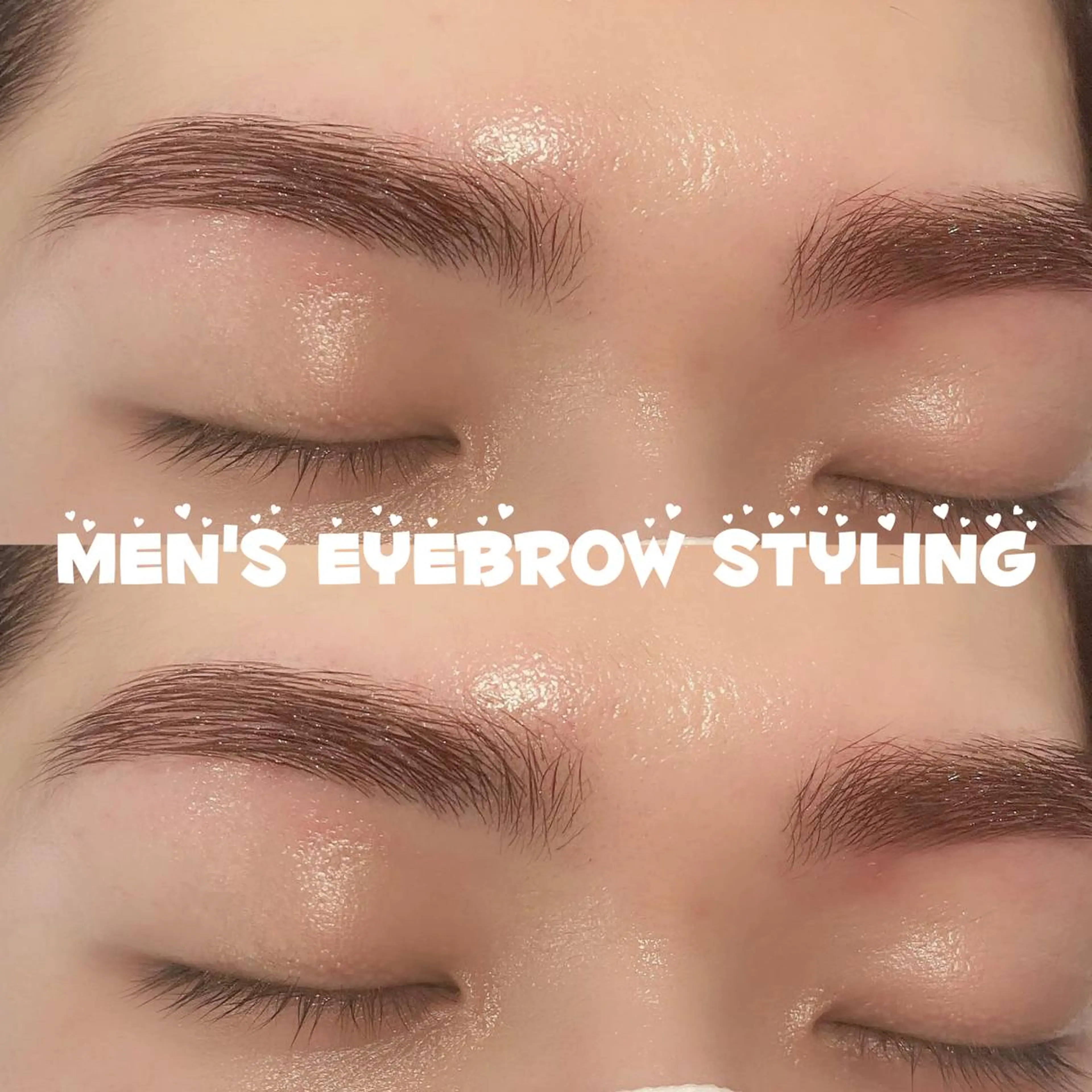 4月限定💙メンズ美眉スタイリング＆カラーの写真