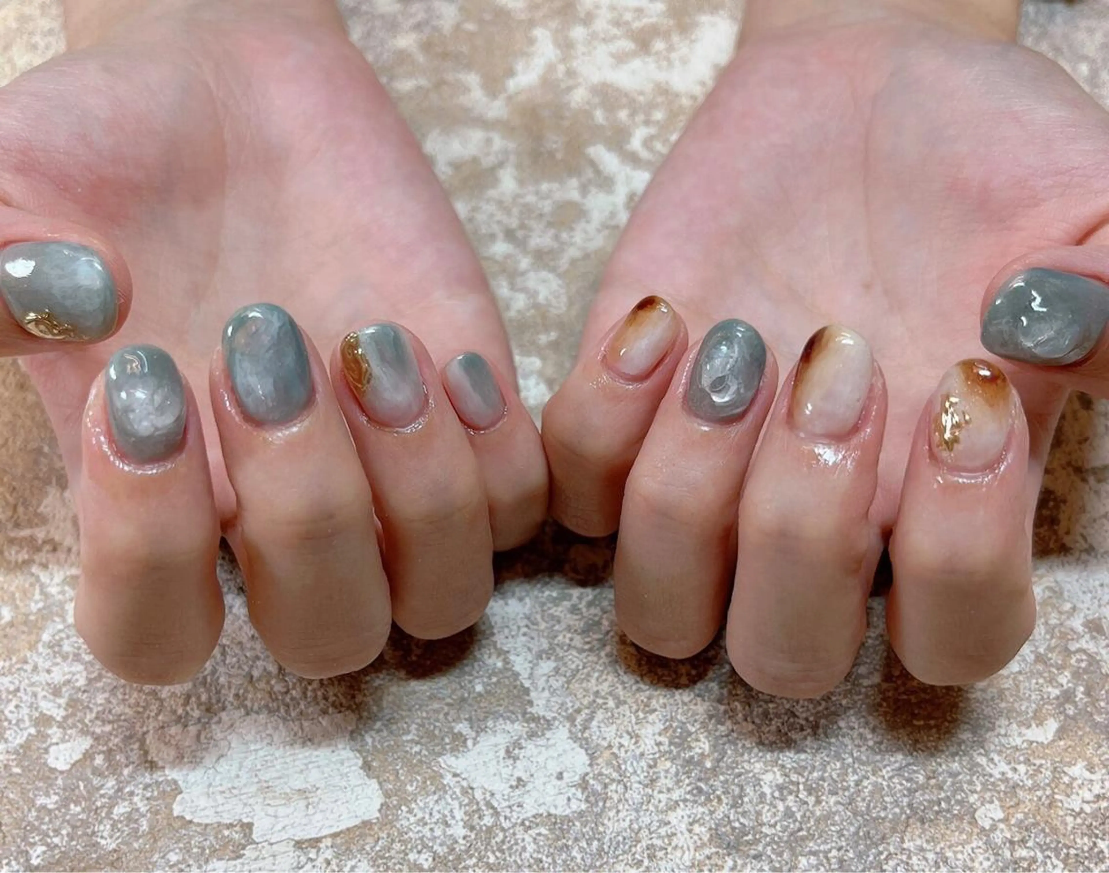 ネイル ハンドネイル LOVE NAIL 💕Sonoのネイルデザイン