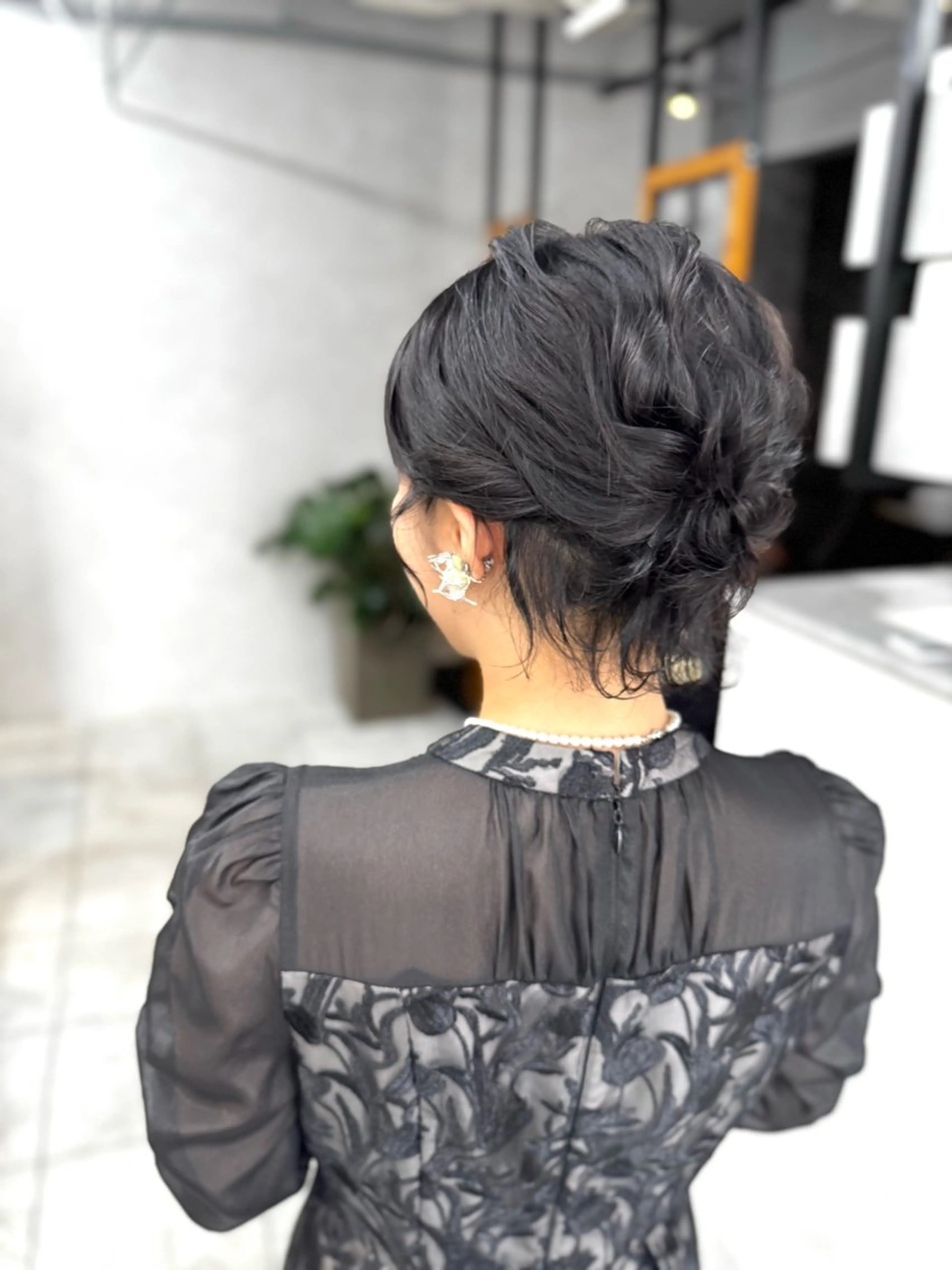 ショート ヘアアレンジ ショートヘア ヘアセット 伊藤 栄子のヘアスタイル