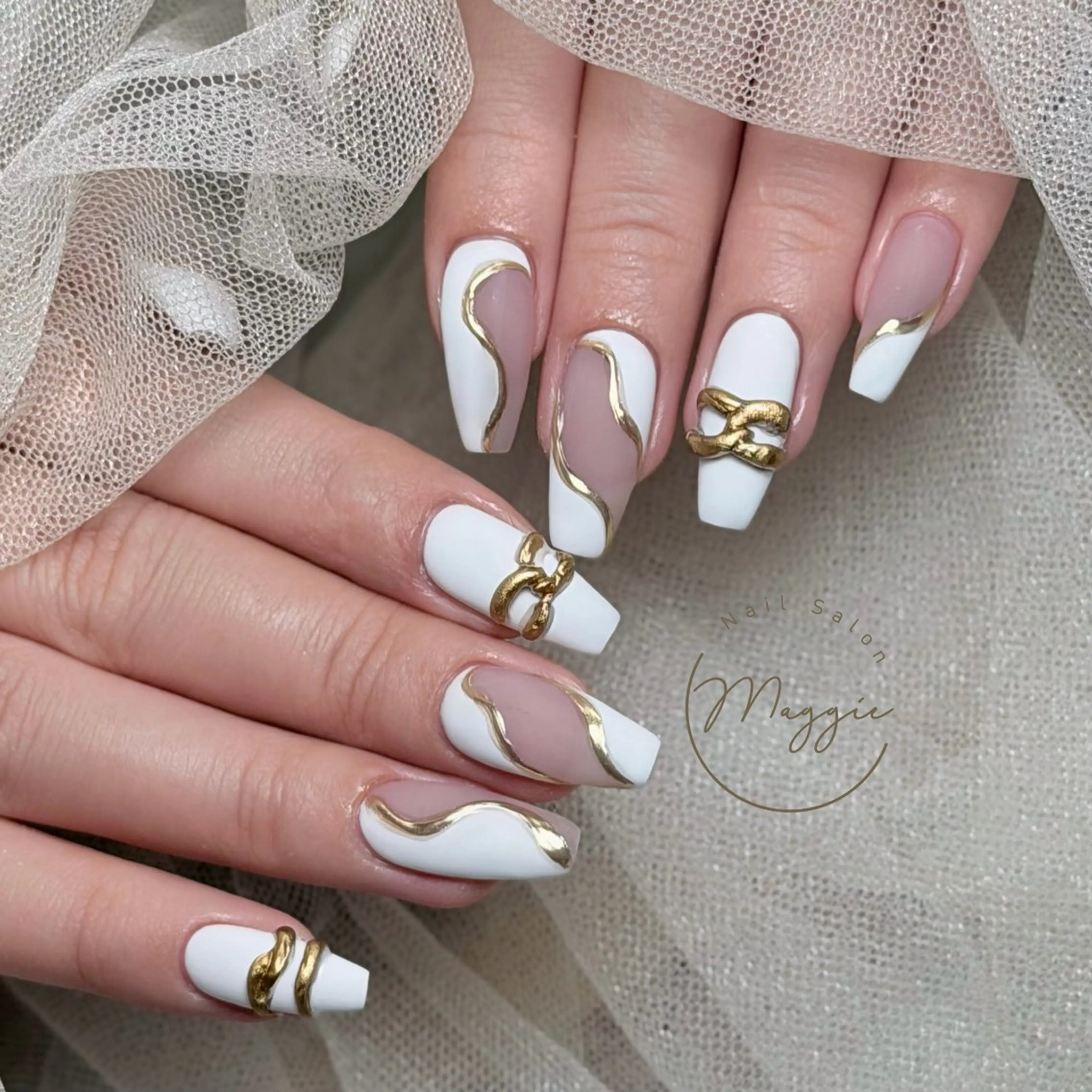 ネイル ハンドネイル Maggie Nail🦩のネイルデザイン
