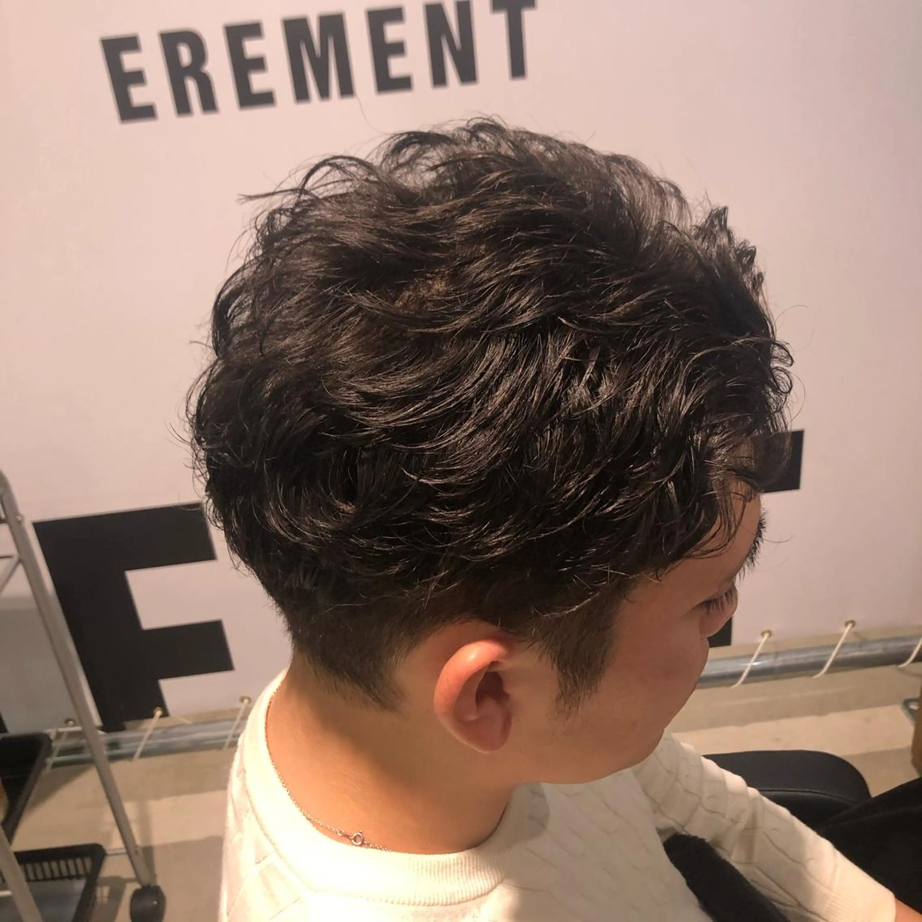 パーマ メンズ 宮下 愛璃紗のヘアスタイル