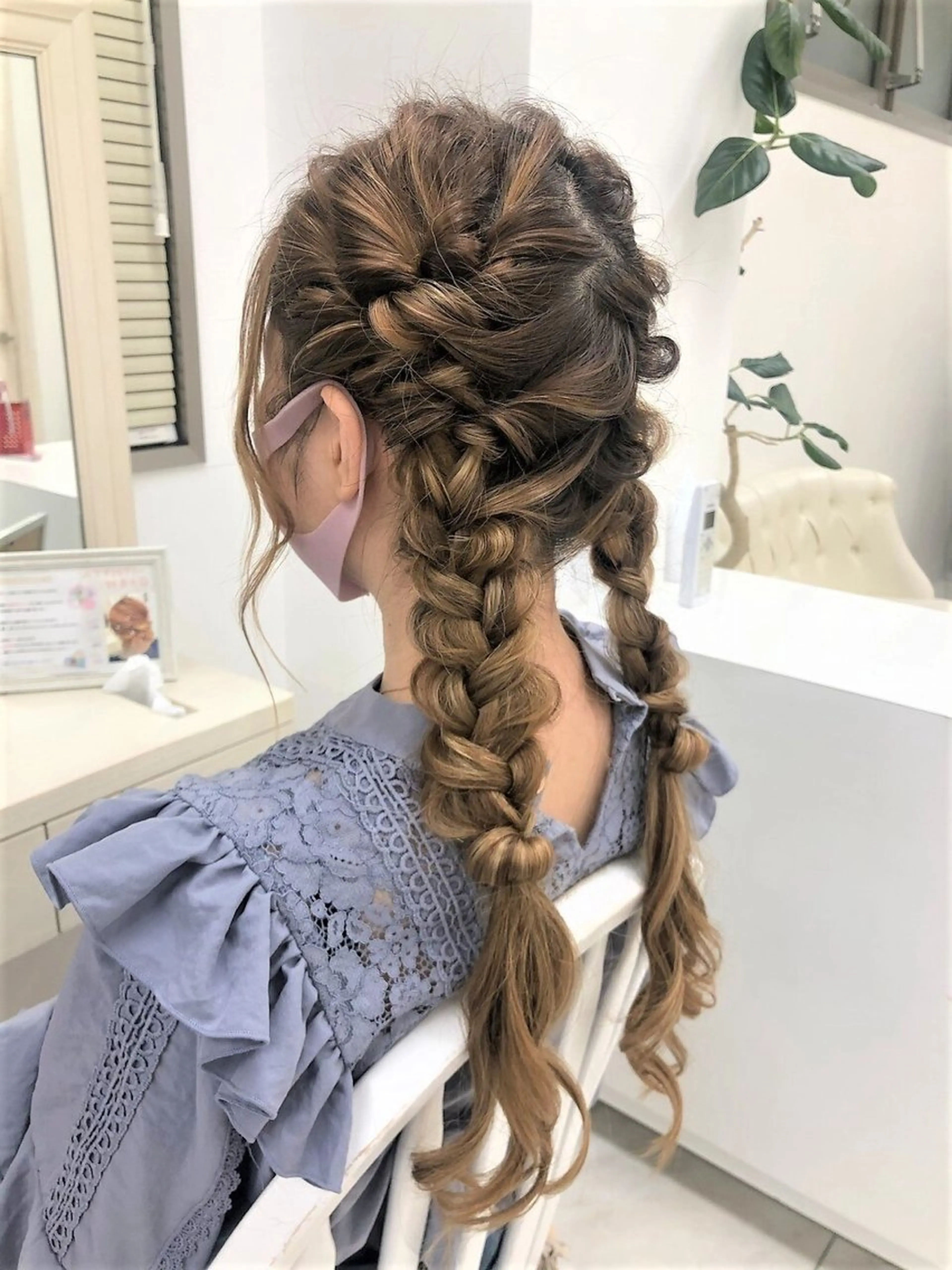 ヘアアレンジ 似合わせヘアメイク 💐オダギリチアキのヘアスタイル