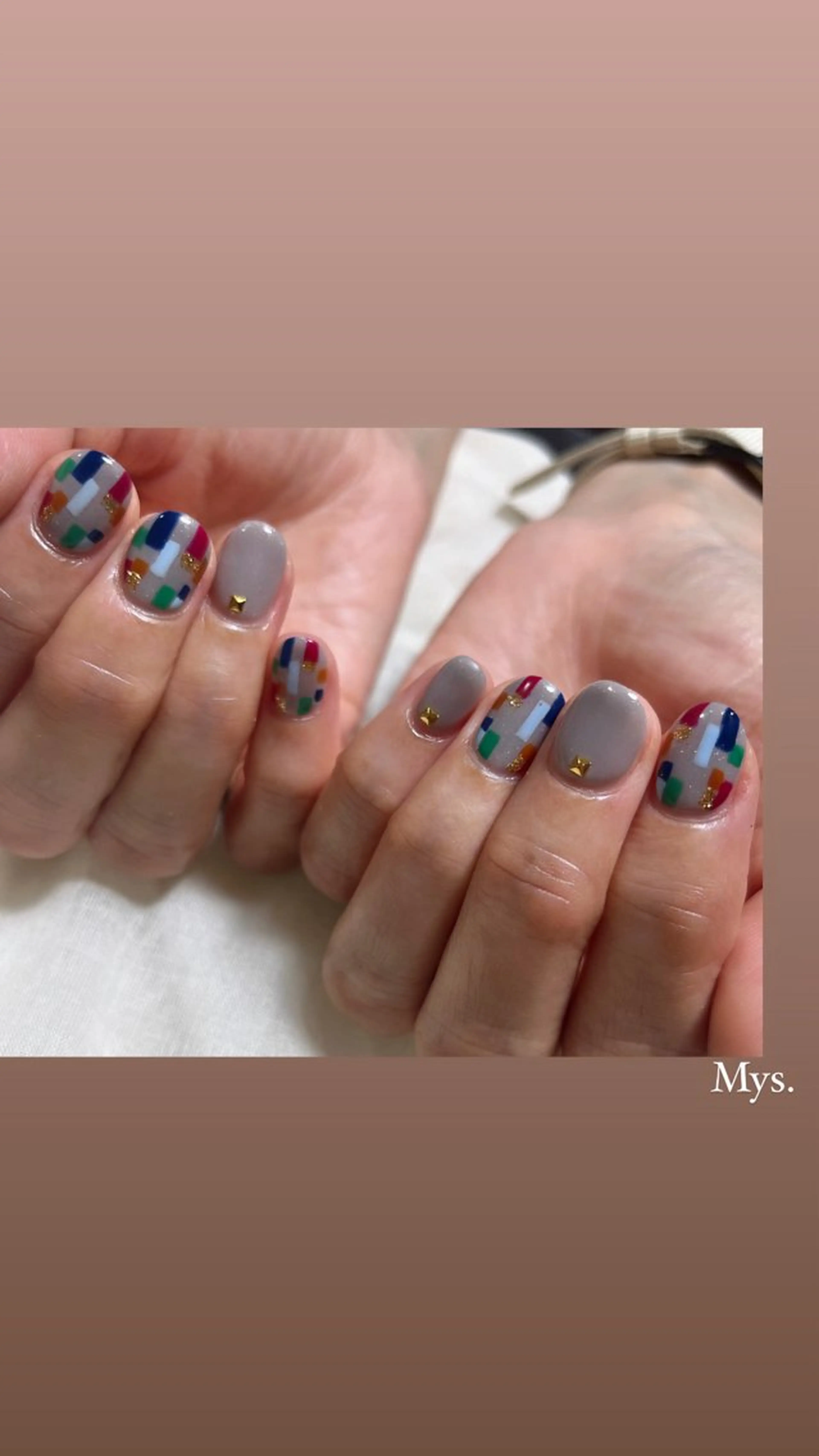 ネイル Mys. 松本結衣のネイルデザイン