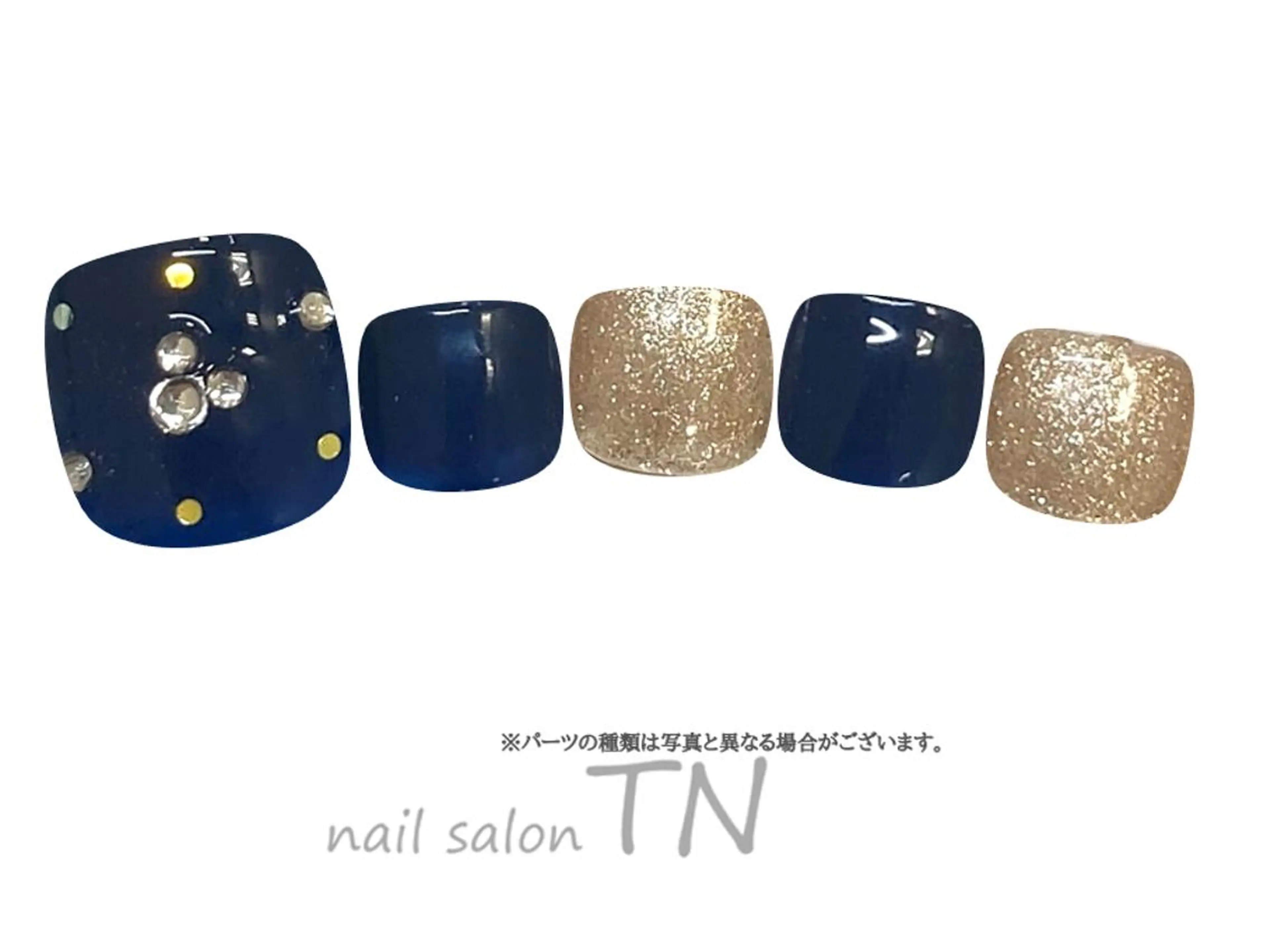 ネイル フットネイル 矢川 まどかのネイルデザイン