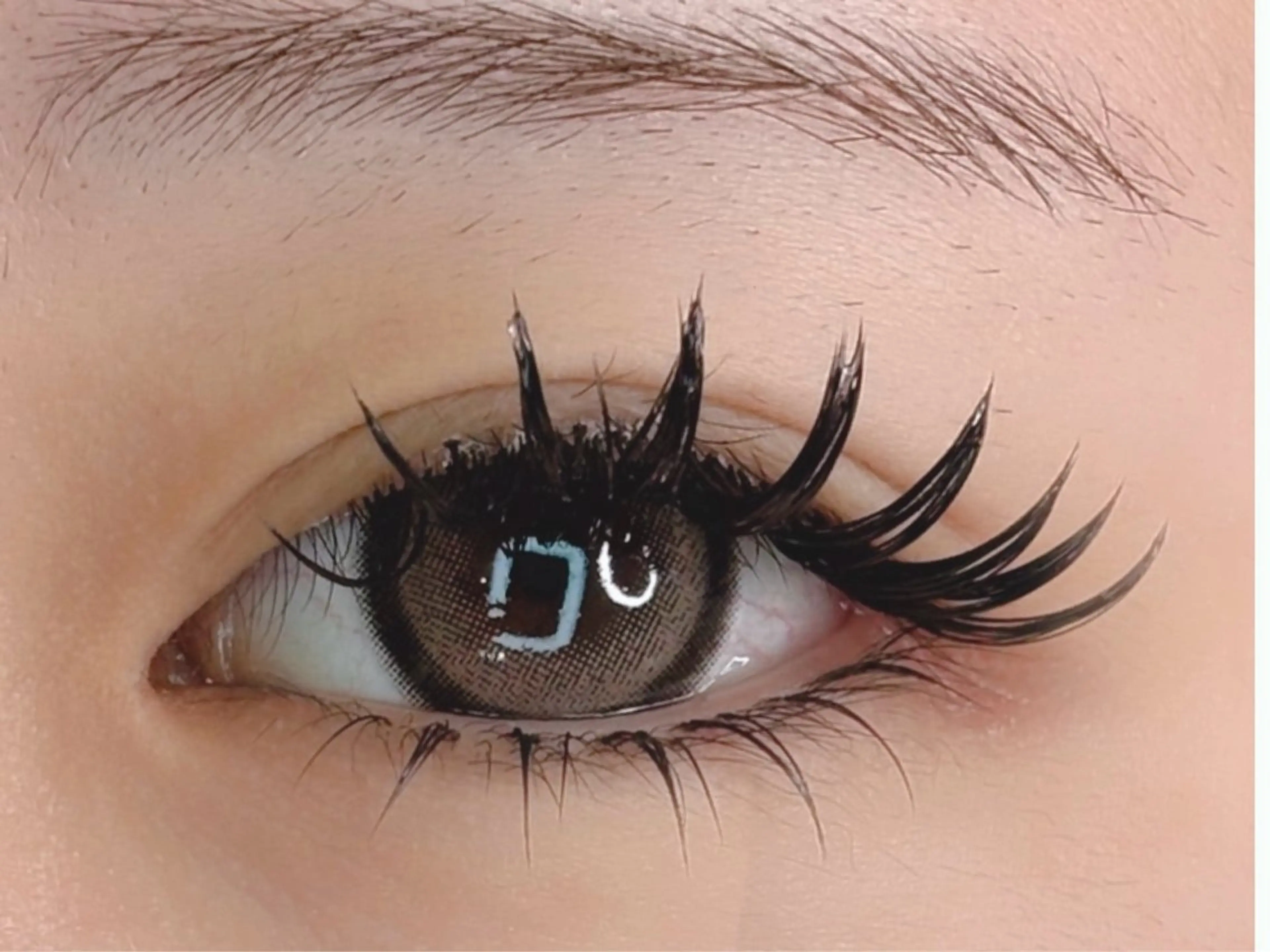 マツエク・マツパ 付け放題 フラットラッシュ 下まつげエクステ マツエク AURORA RINAのマツエク・マツパデザイン