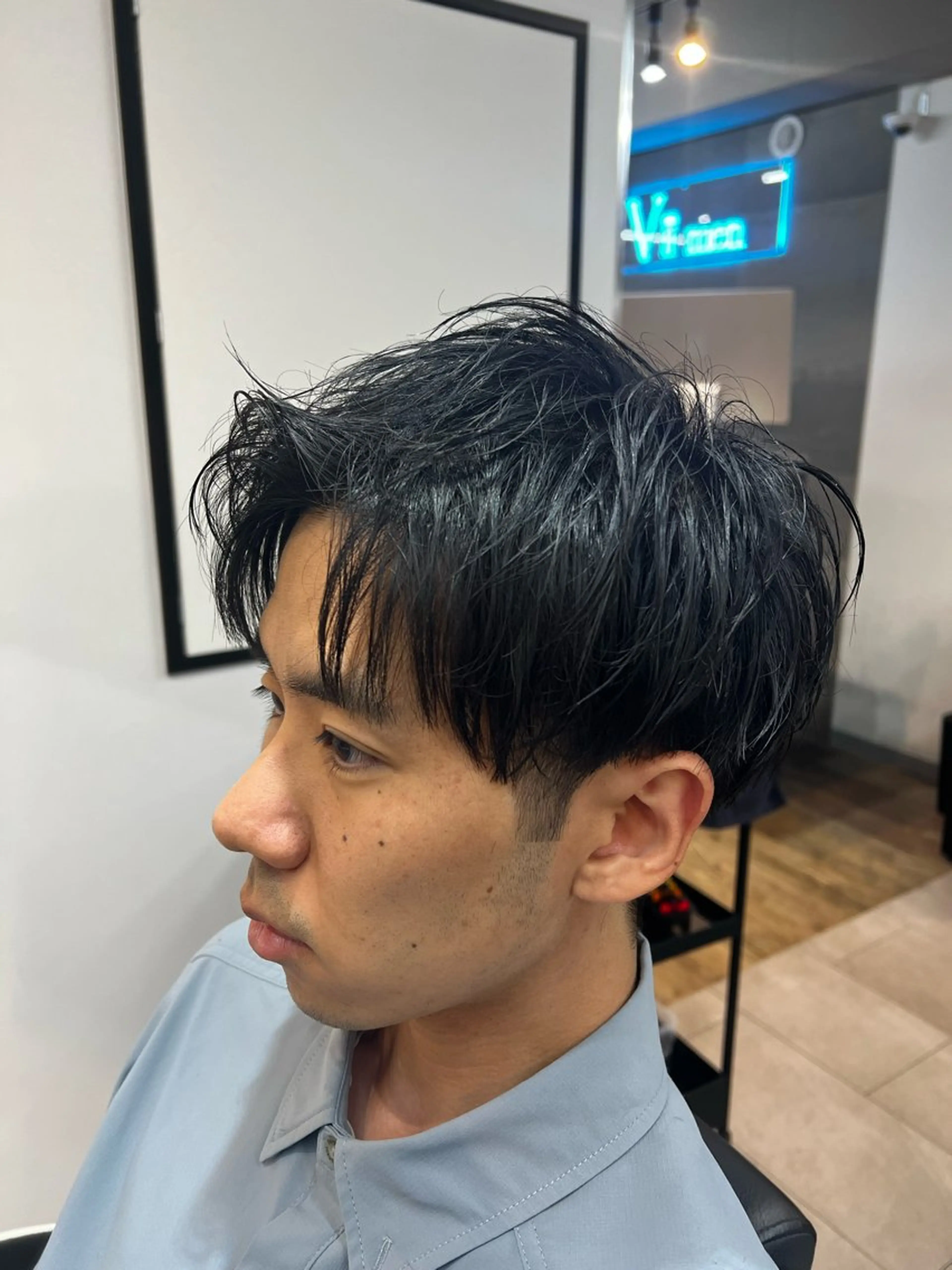 ショート カット ニュアンス特化🔥 マッシュ🎱瀬川竜生のヘアスタイル