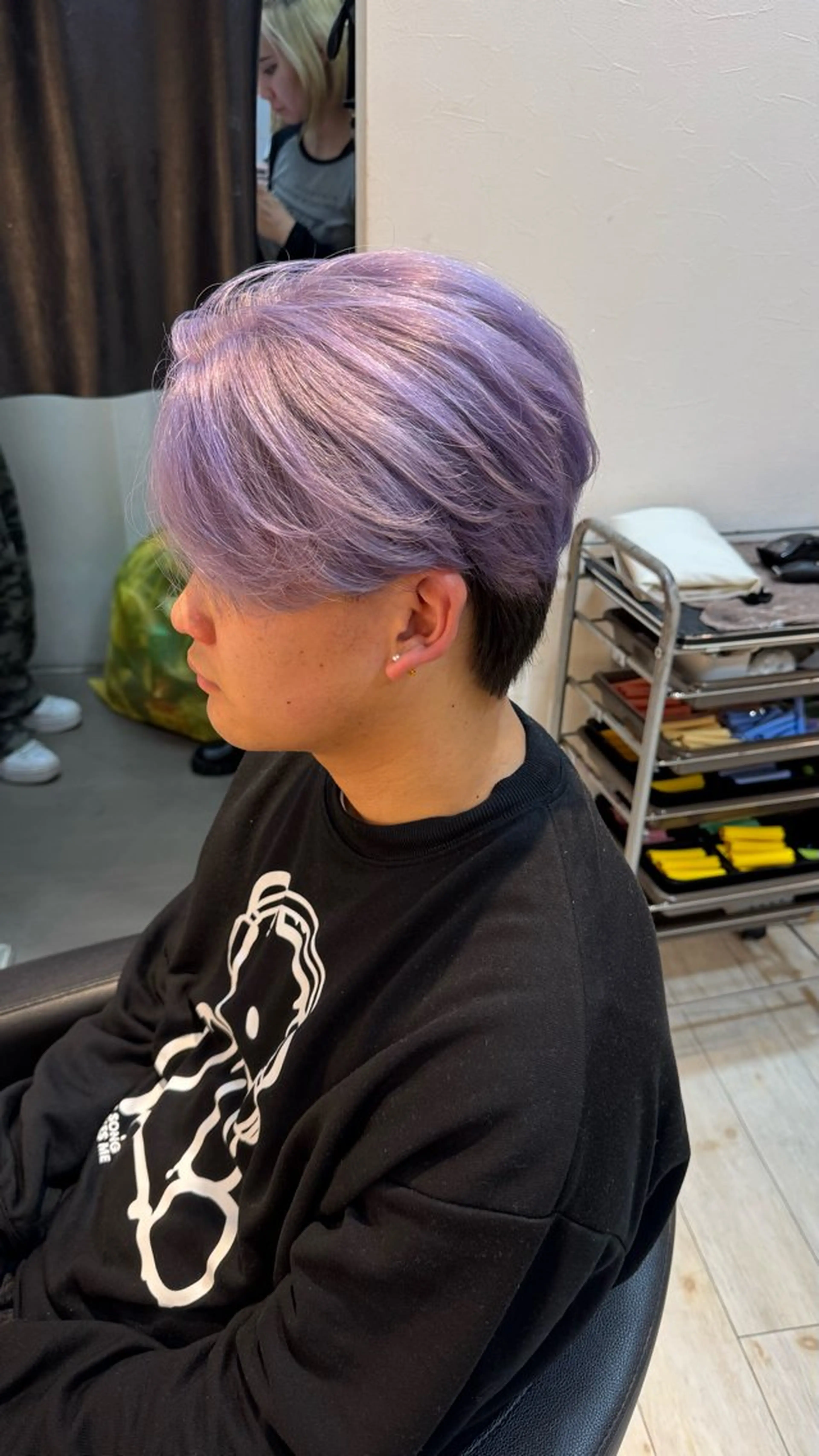 カラー メンズ カット ヘアカラー トリートメント rinko/メンズ/ ブリーチカラー/栄のヘアスタイル