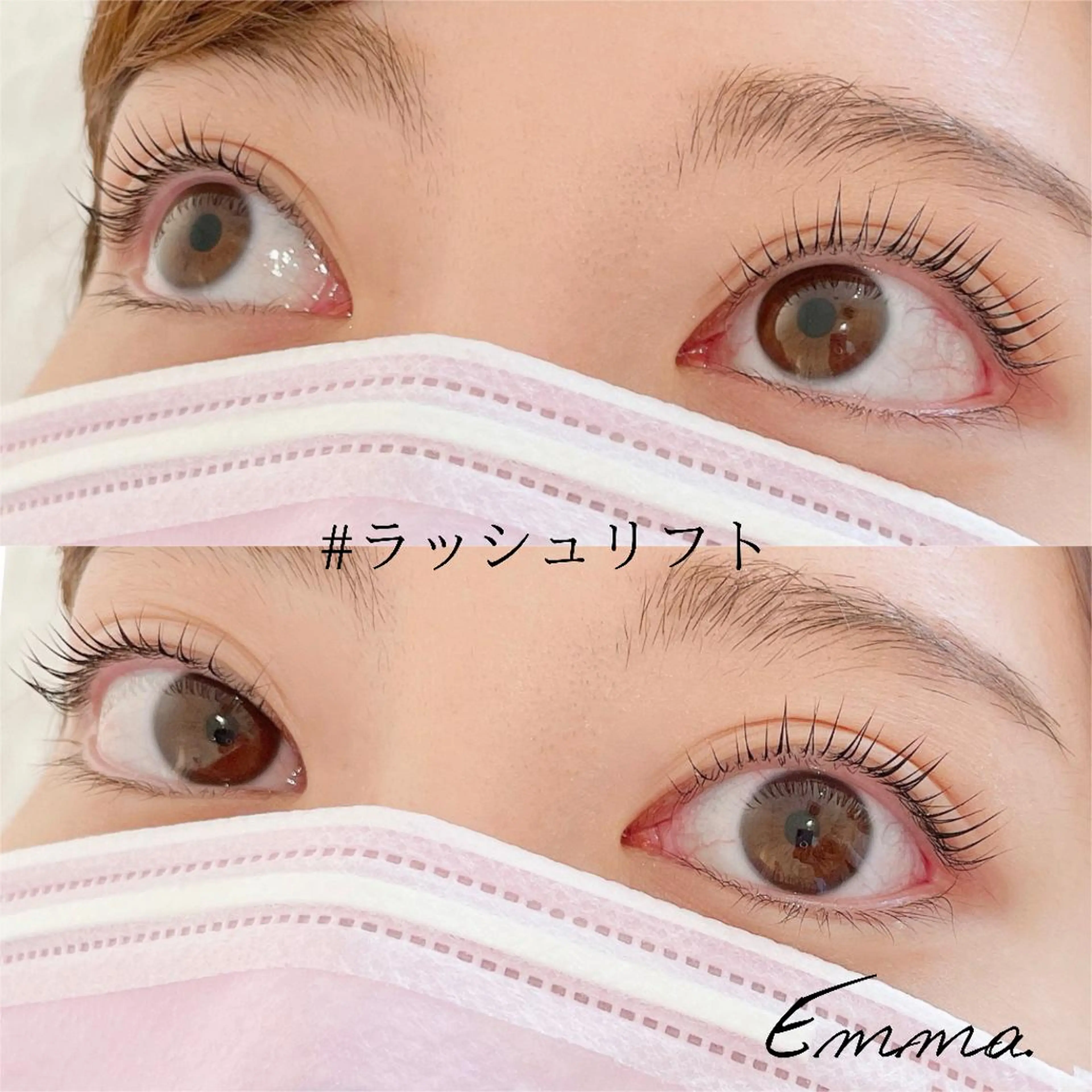 マツエク・マツパ .mel 【ドットメル】のマツエク・マツパデザイン