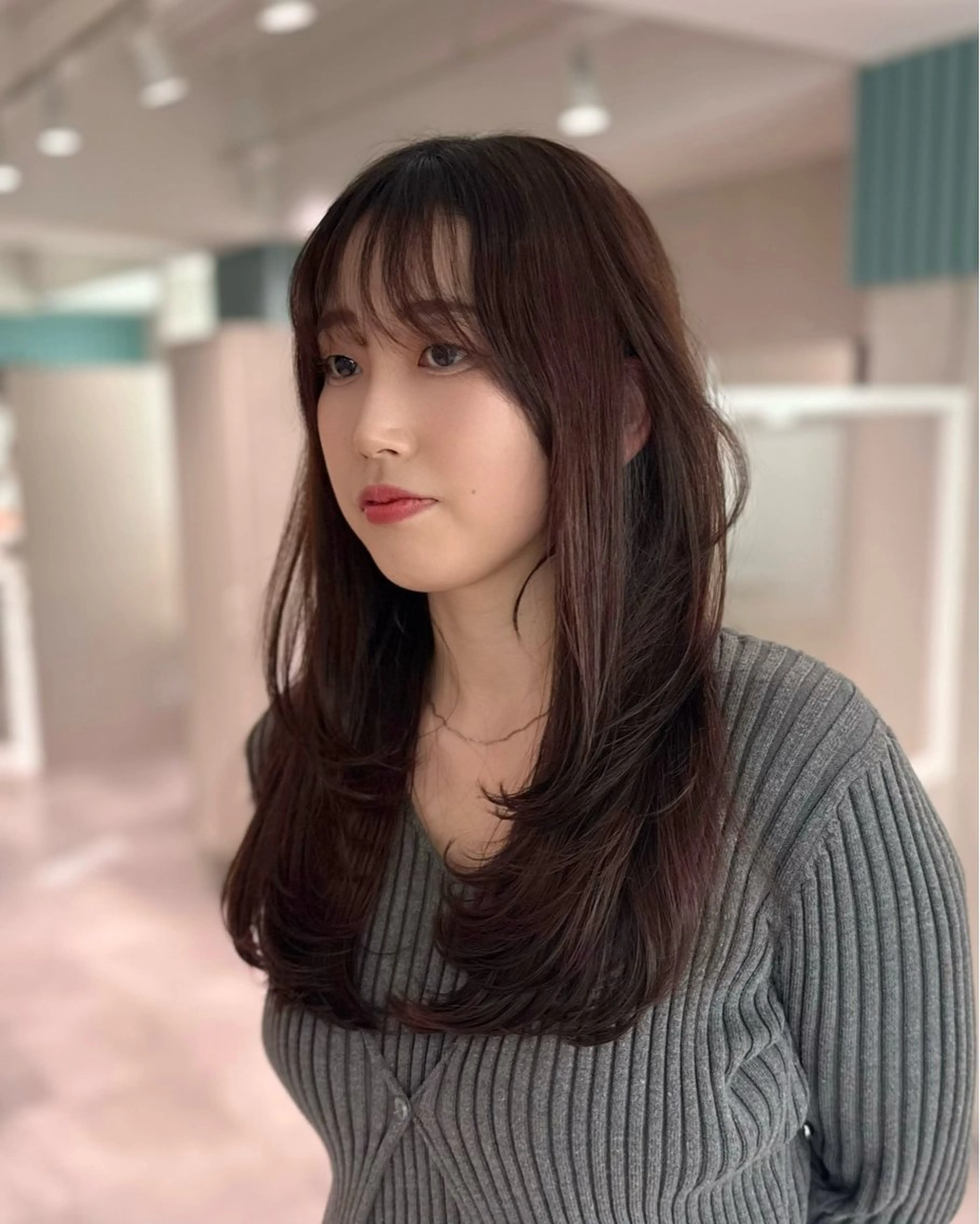 ロング meak所属・韓国レイヤー RYOTAのヘアスタイル