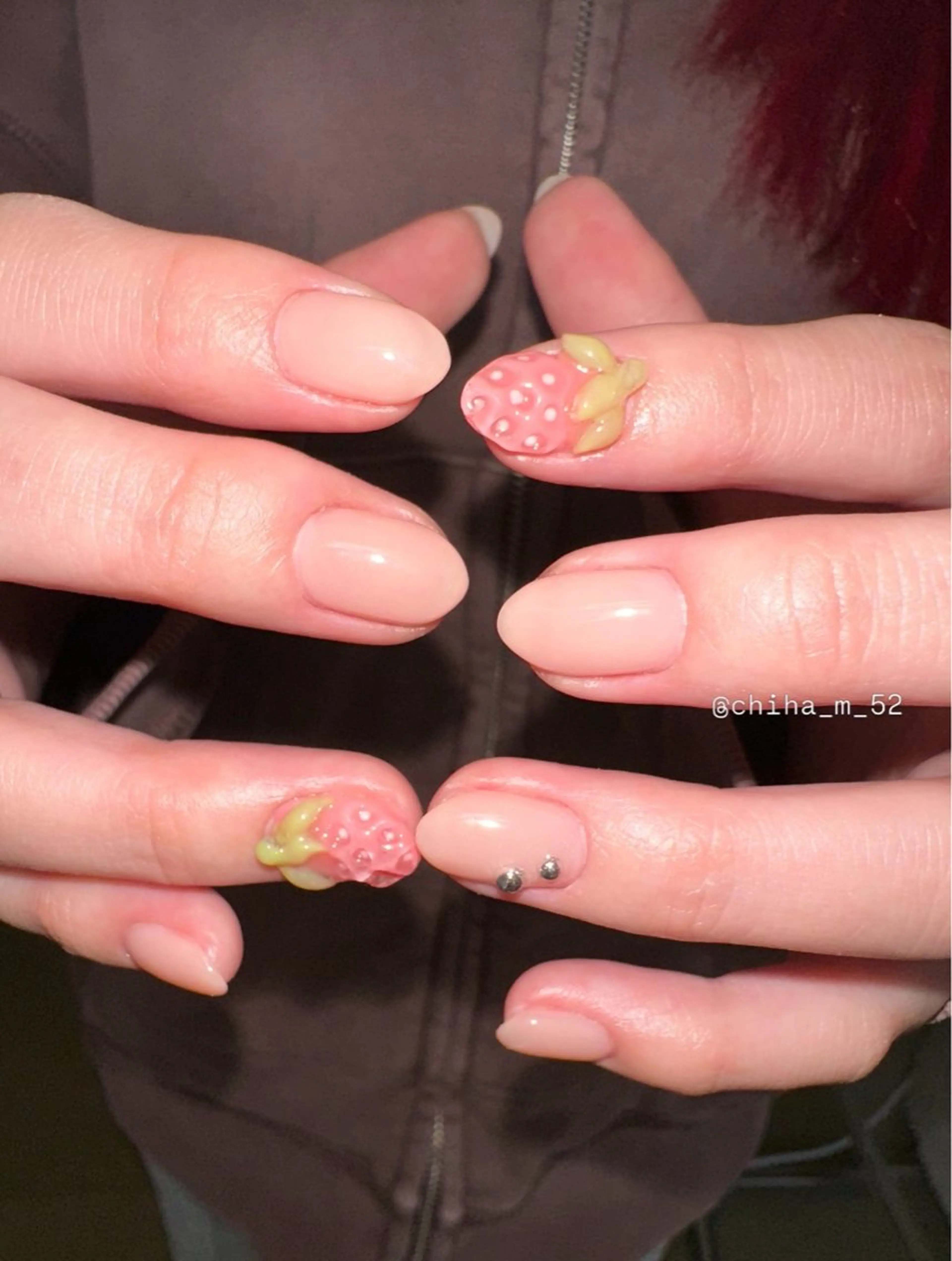 ネイル ガーリー ハンドネイル チハル ミチハタのネイルデザイン