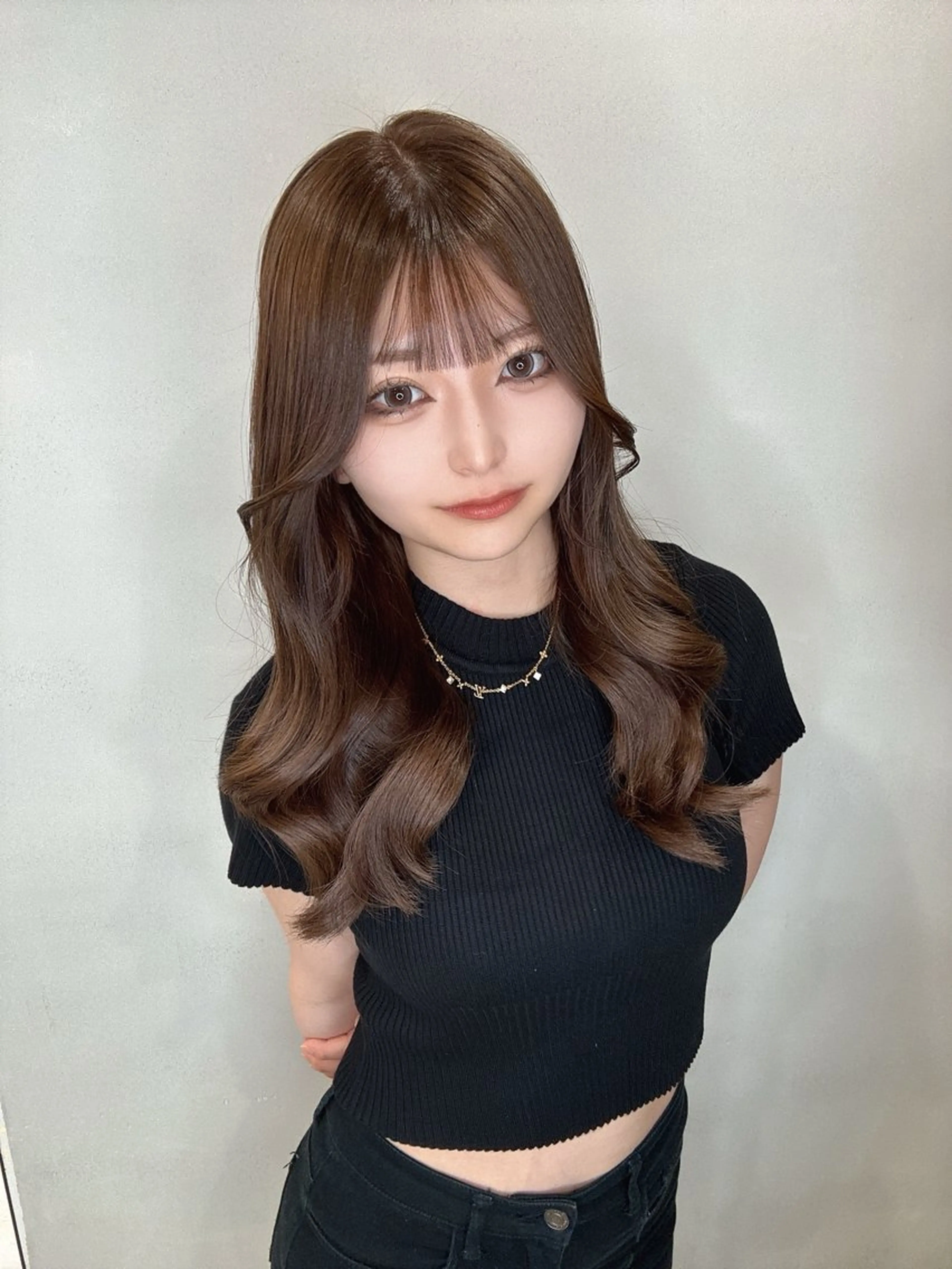 カラー lapis 渋谷本店 きりかのヘアスタイル