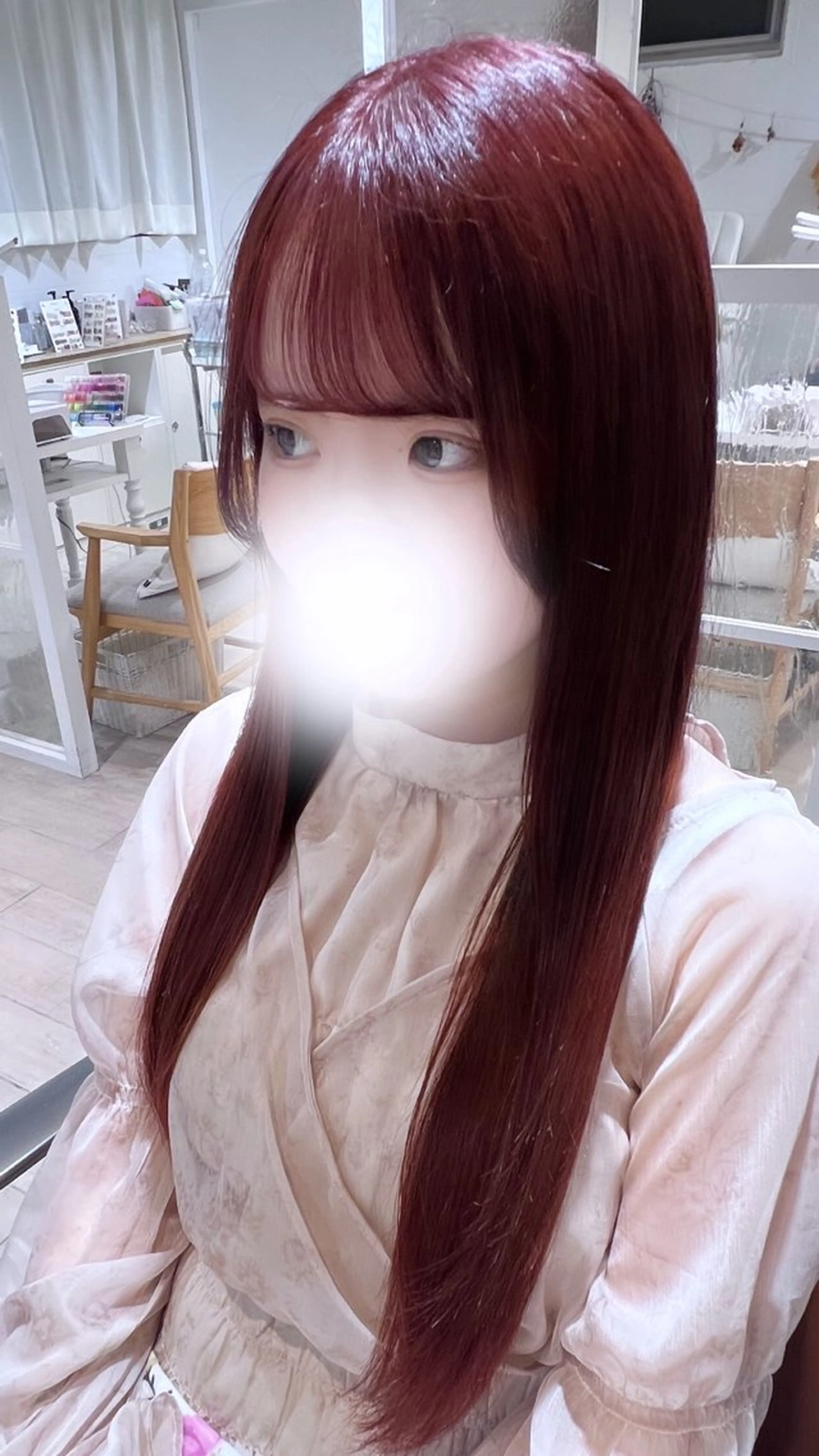 ロング カラー モデル募集 セイノチヒロのヘアスタイル