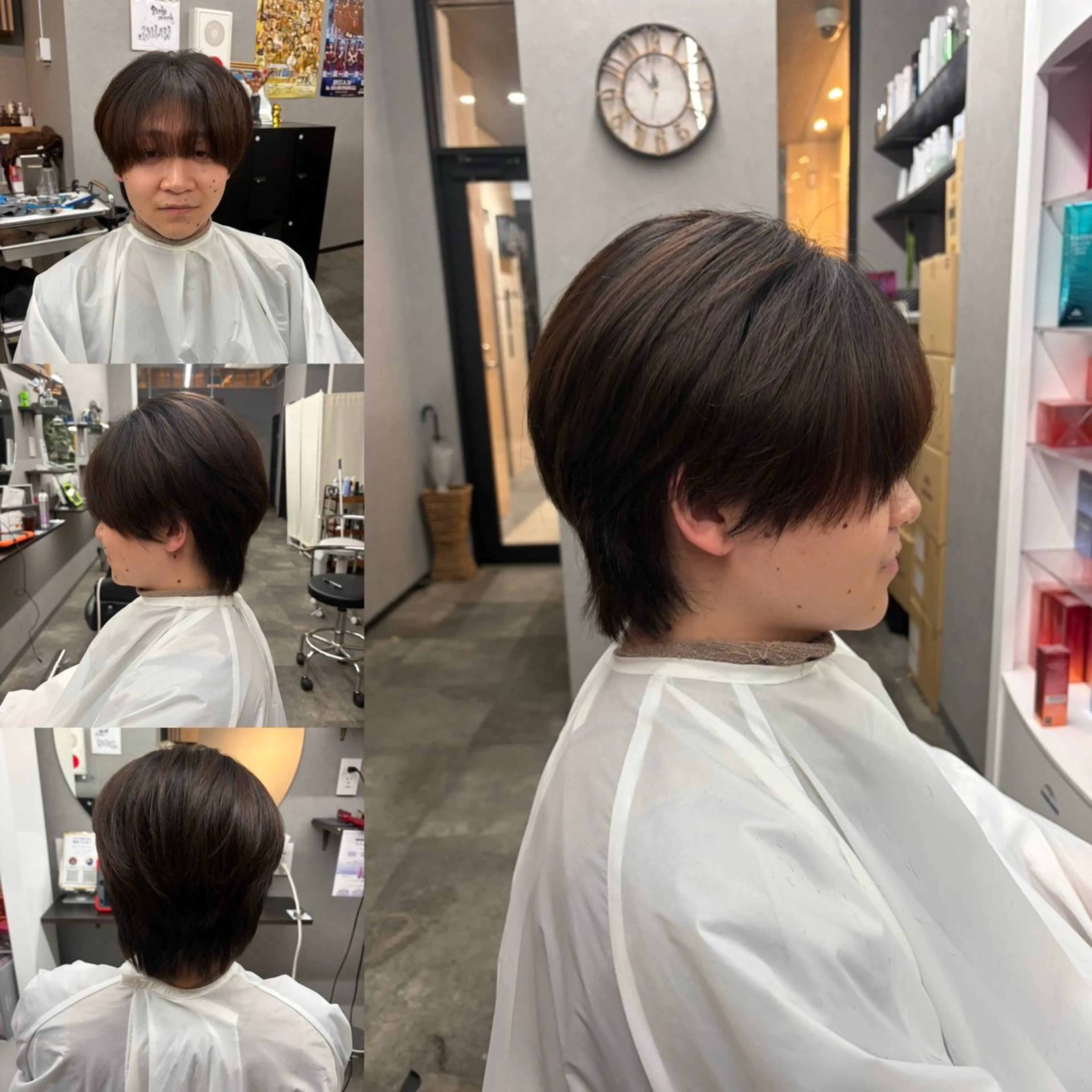 メンズ マッシュ 🌹ミラクル美容師 🌹くっぽのヘアスタイル