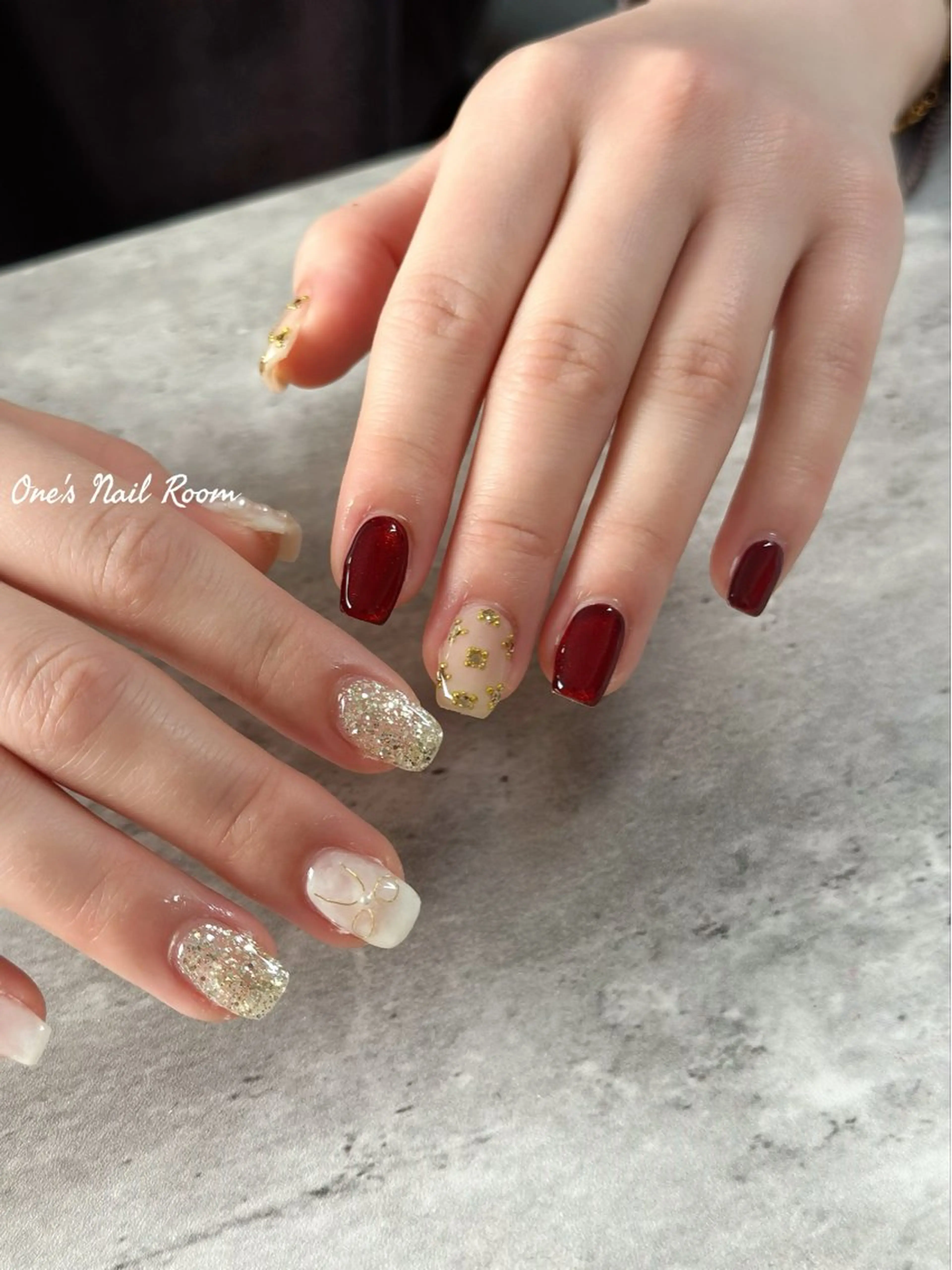ネイル ハンドネイル One's Nail Roomのネイルデザイン