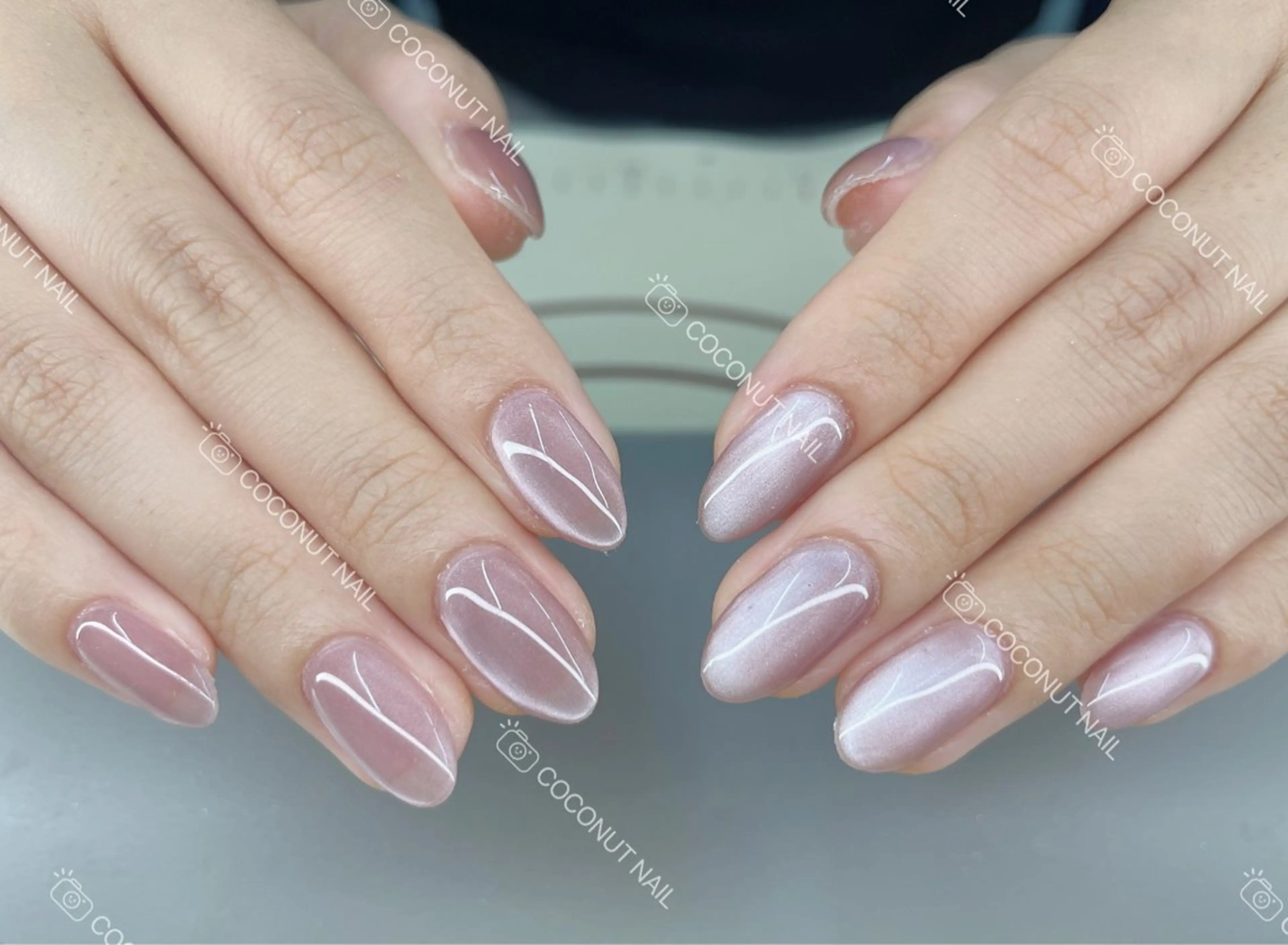 ネイル ハンドネイル 神田 ココナッツのネイルデザイン