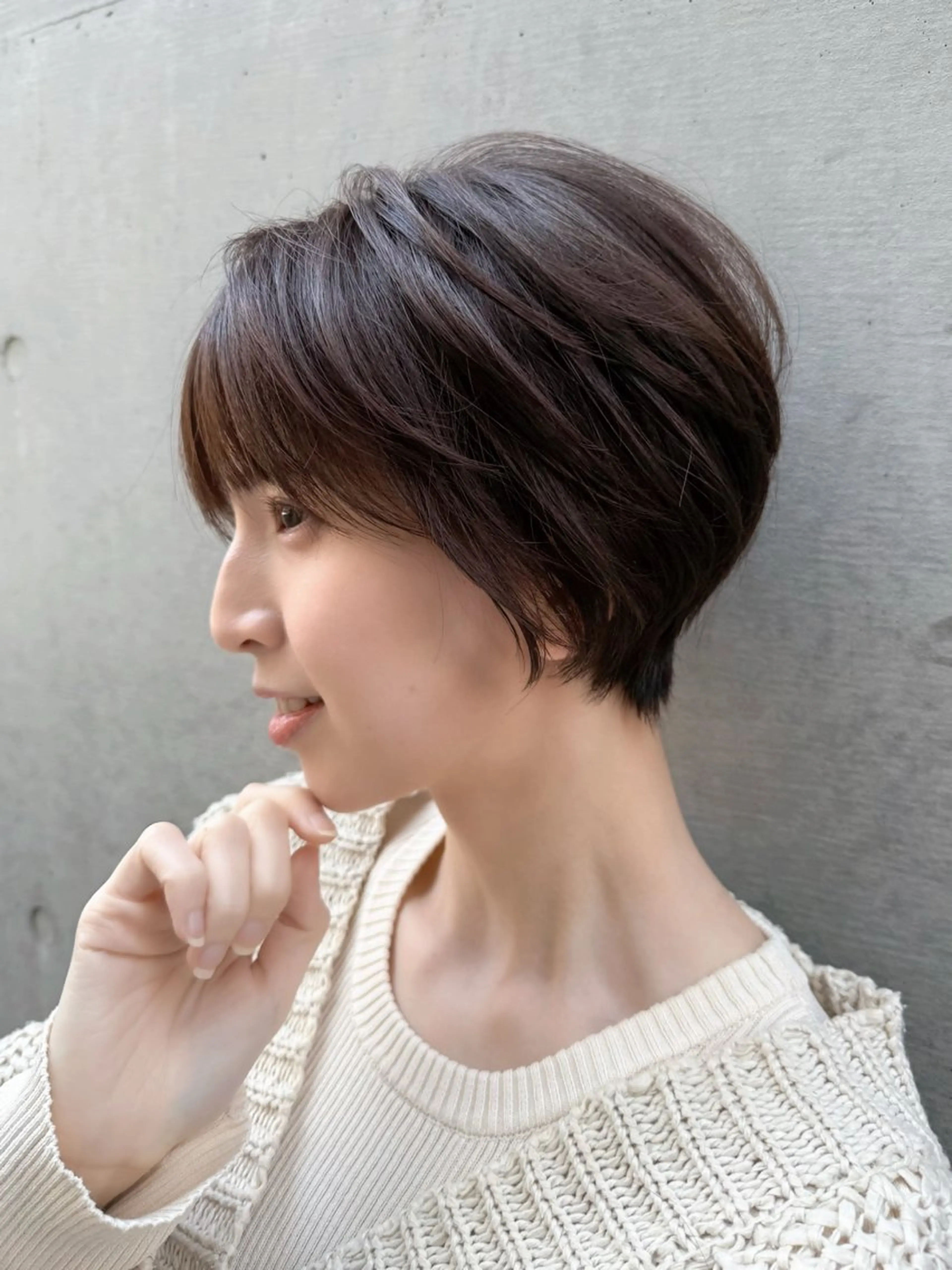 ショート 大人美人ショート 杉浦主馬のヘアスタイル