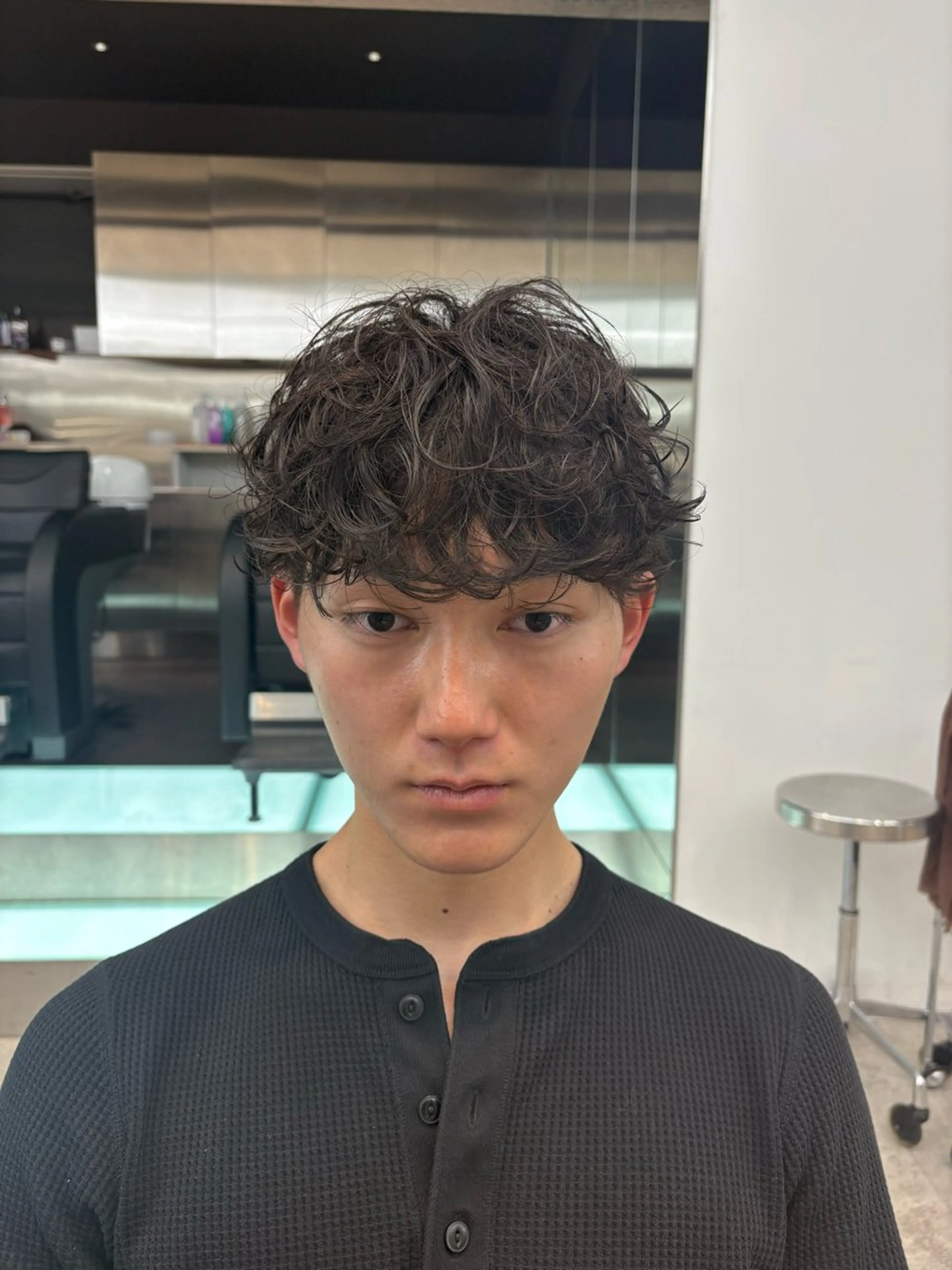 パーマ メンズ カット パーマ fifth 武正 琉生のヘアスタイル