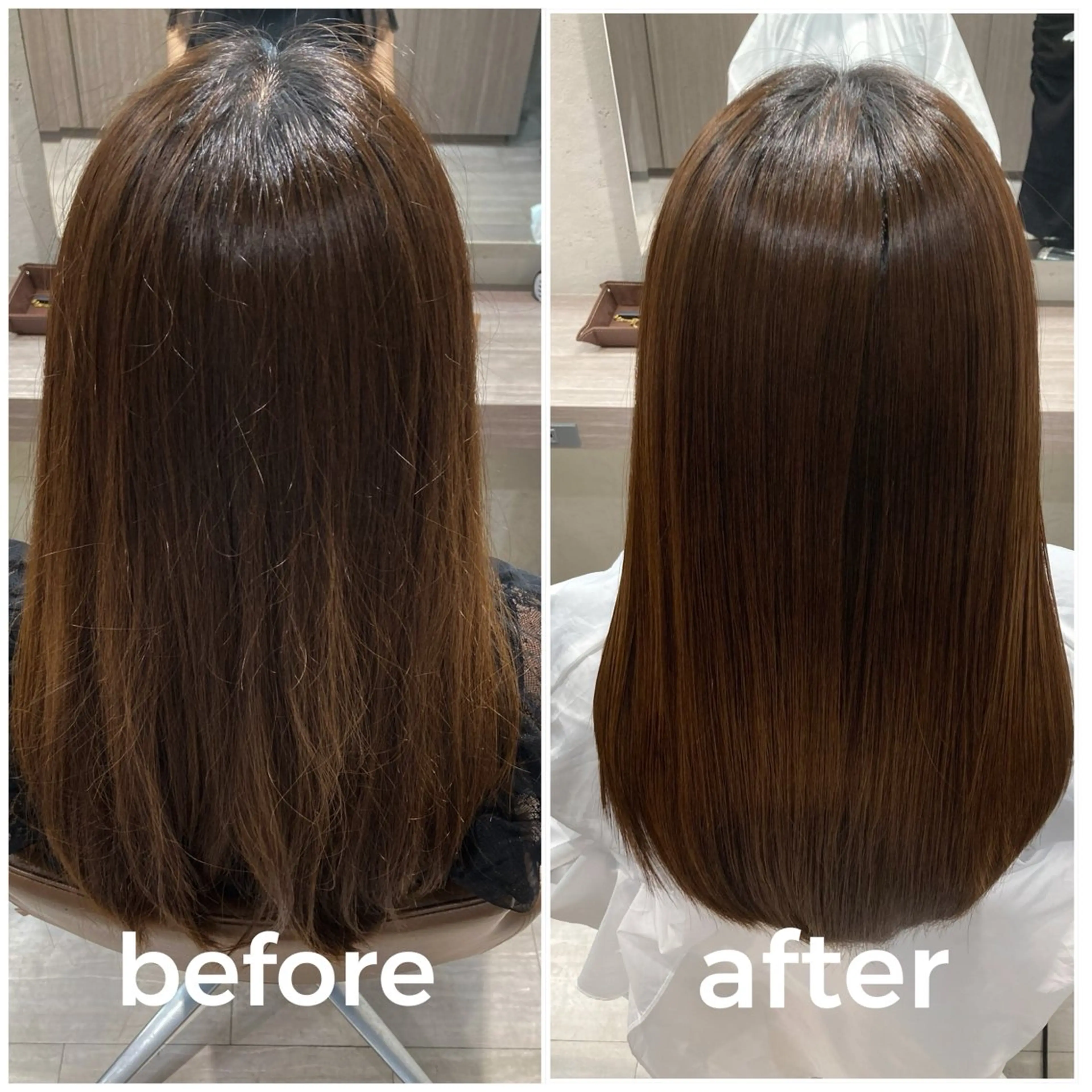 ロング カラー 年齢悩みを全て解消/ 白髪と癖毛　松本雄光のヘアスタイル