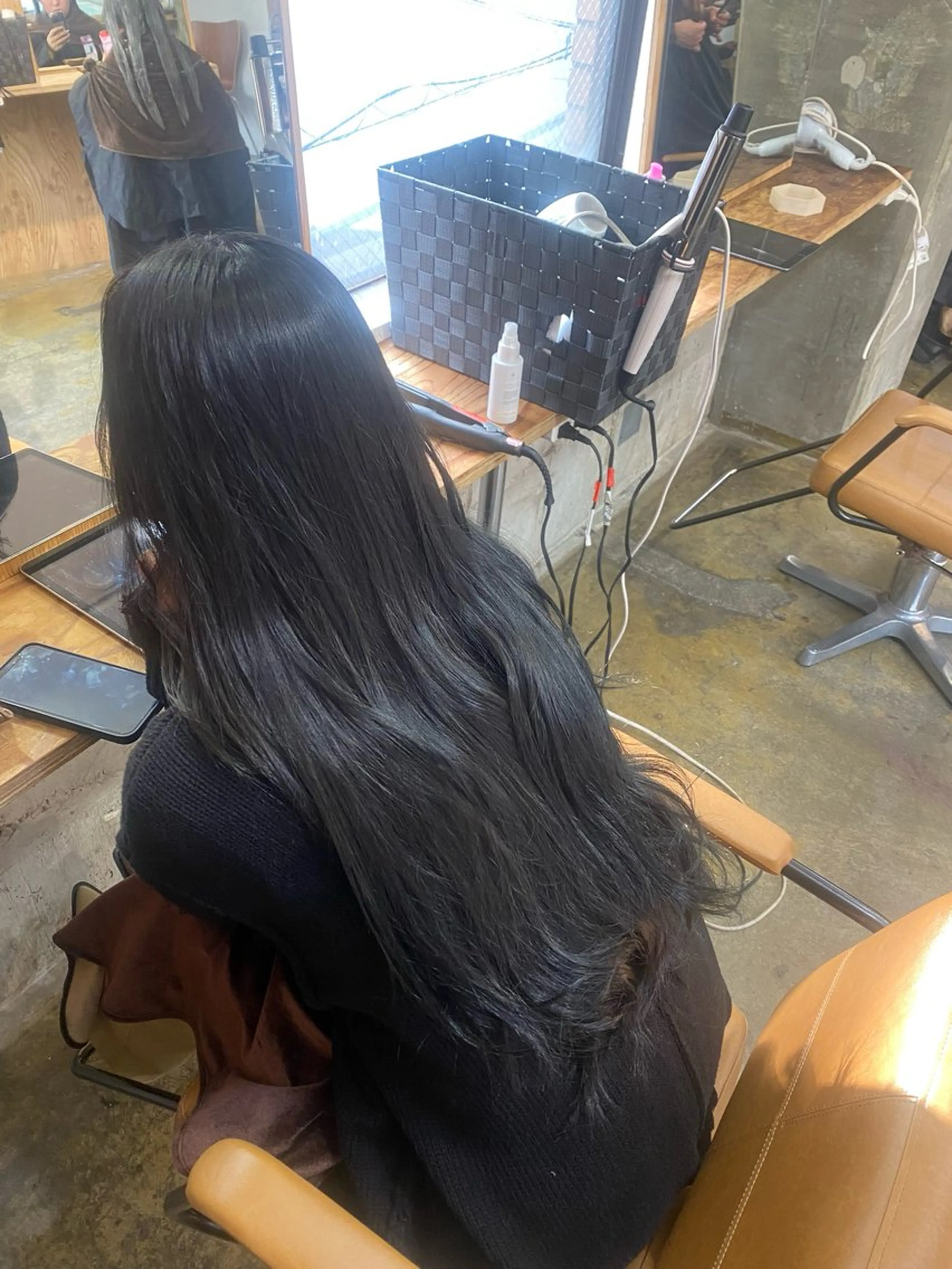 ロング カラー ブリーチカラーと、髪 質改善。HARUKAのヘアスタイル