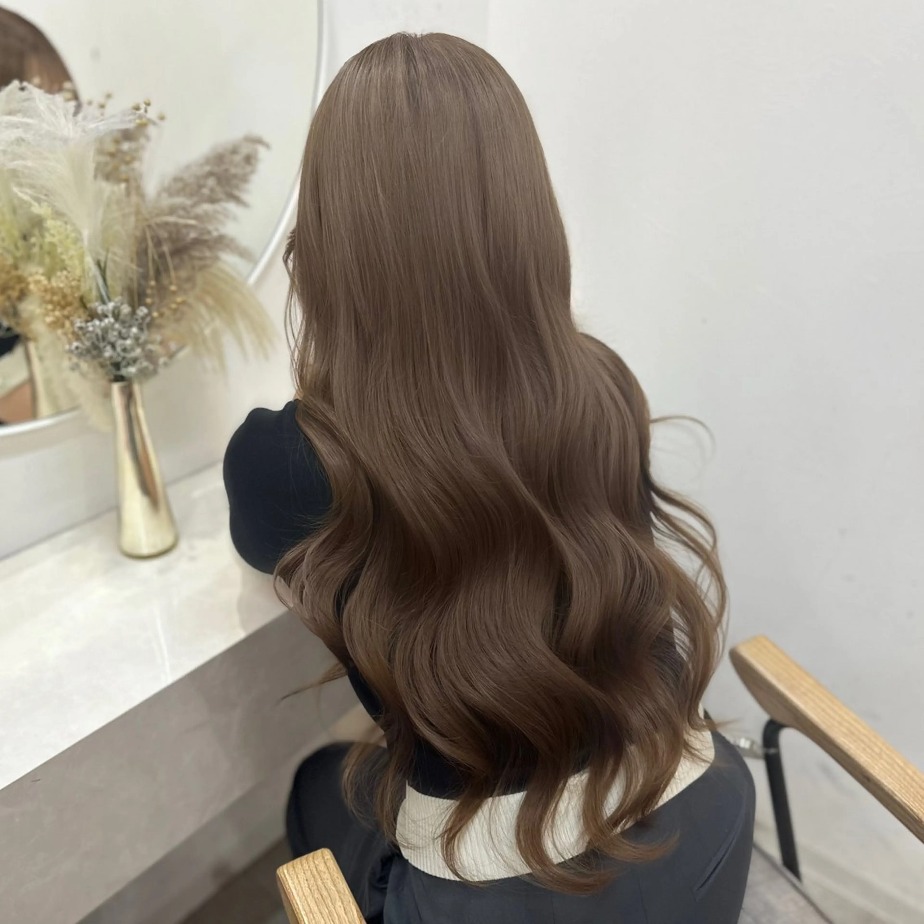 ロング カラー ヘアアレンジ 🎀sakura🎀 艶髪/韓国/ワンホンのヘアスタイル