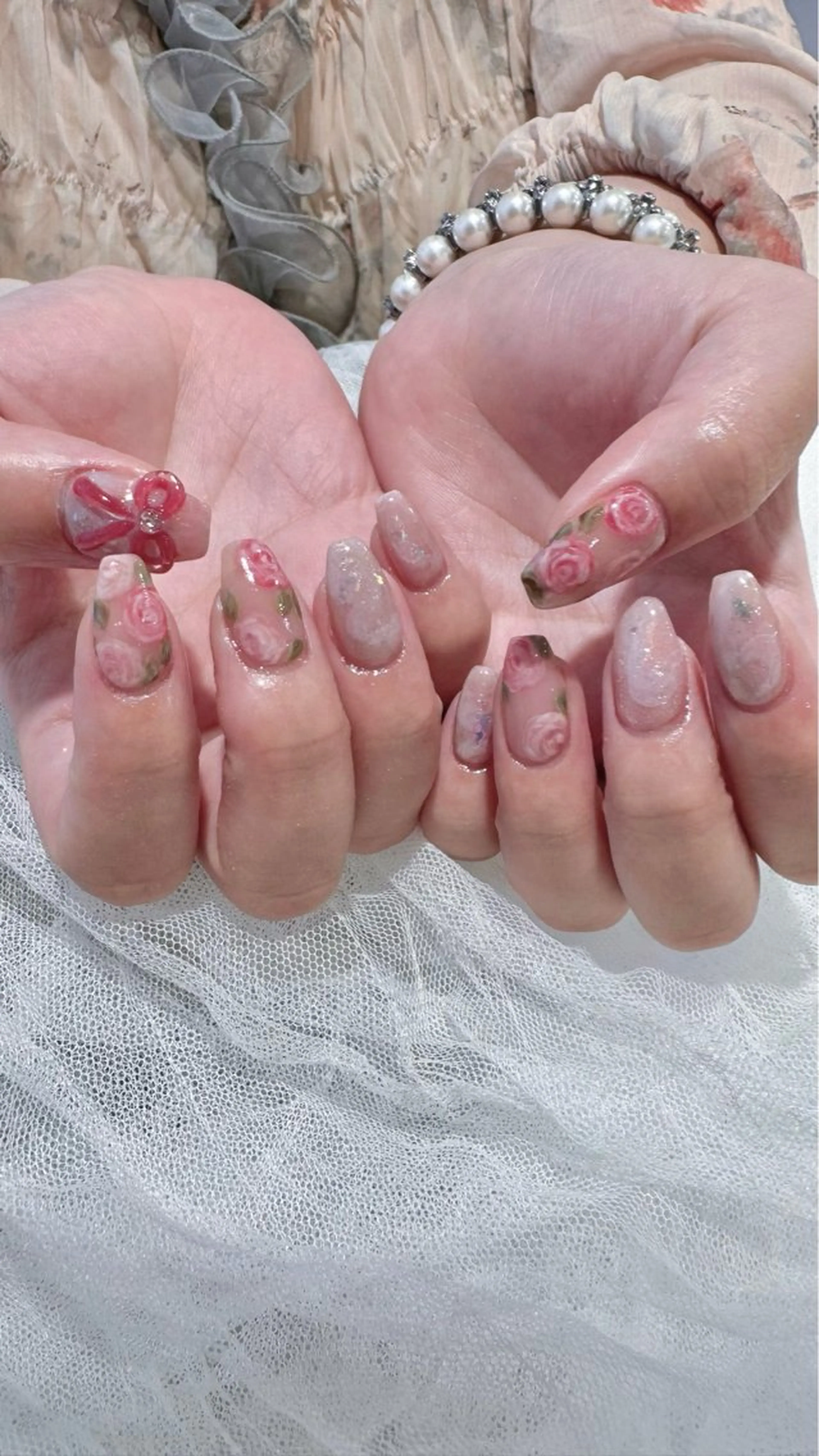 ネイル ハンドネイル 新井 ひなののネイルデザイン