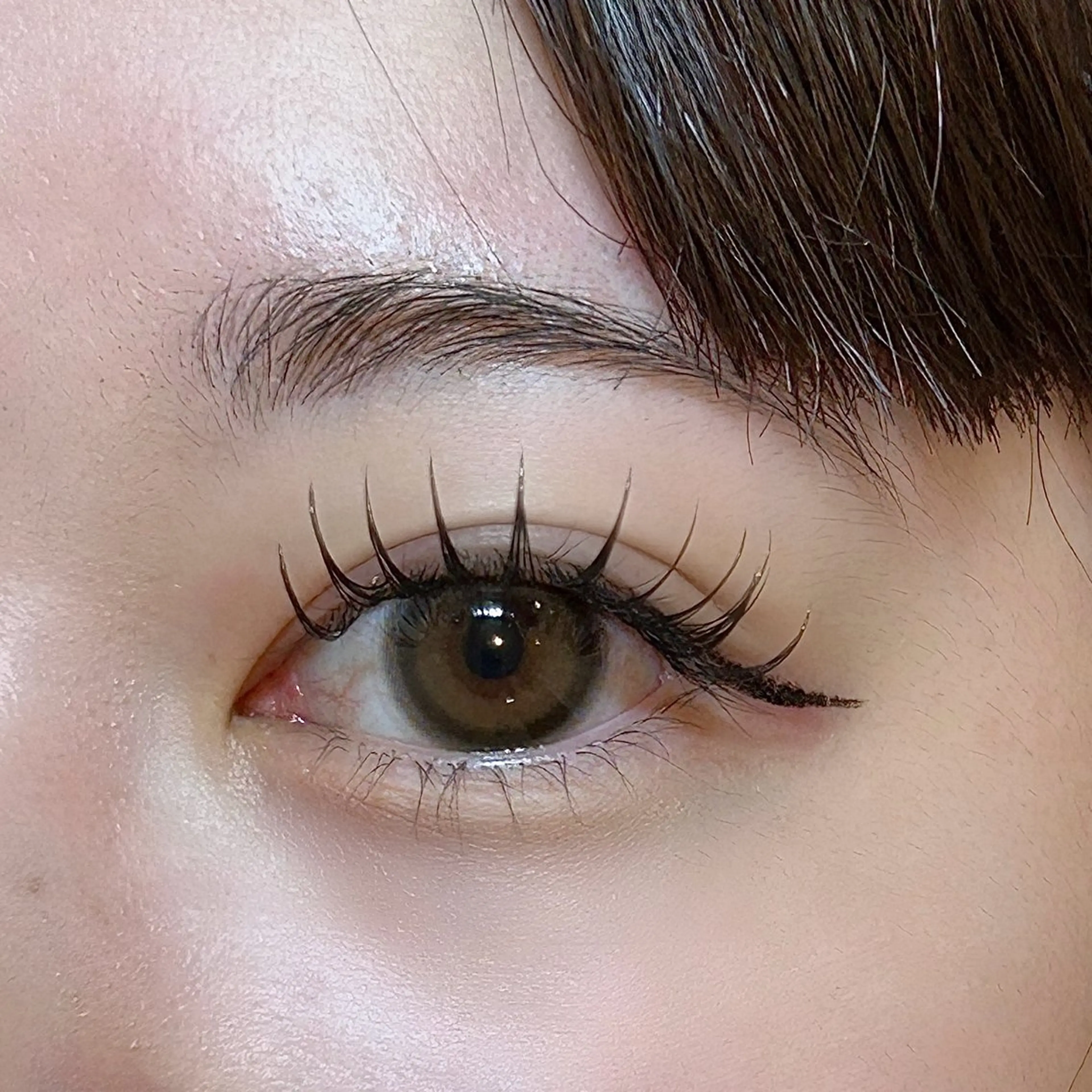 マツエク・マツパ Dカール フラットラッシュ eyelist 🫧nanami🫧のマツエク・マツパデザイン