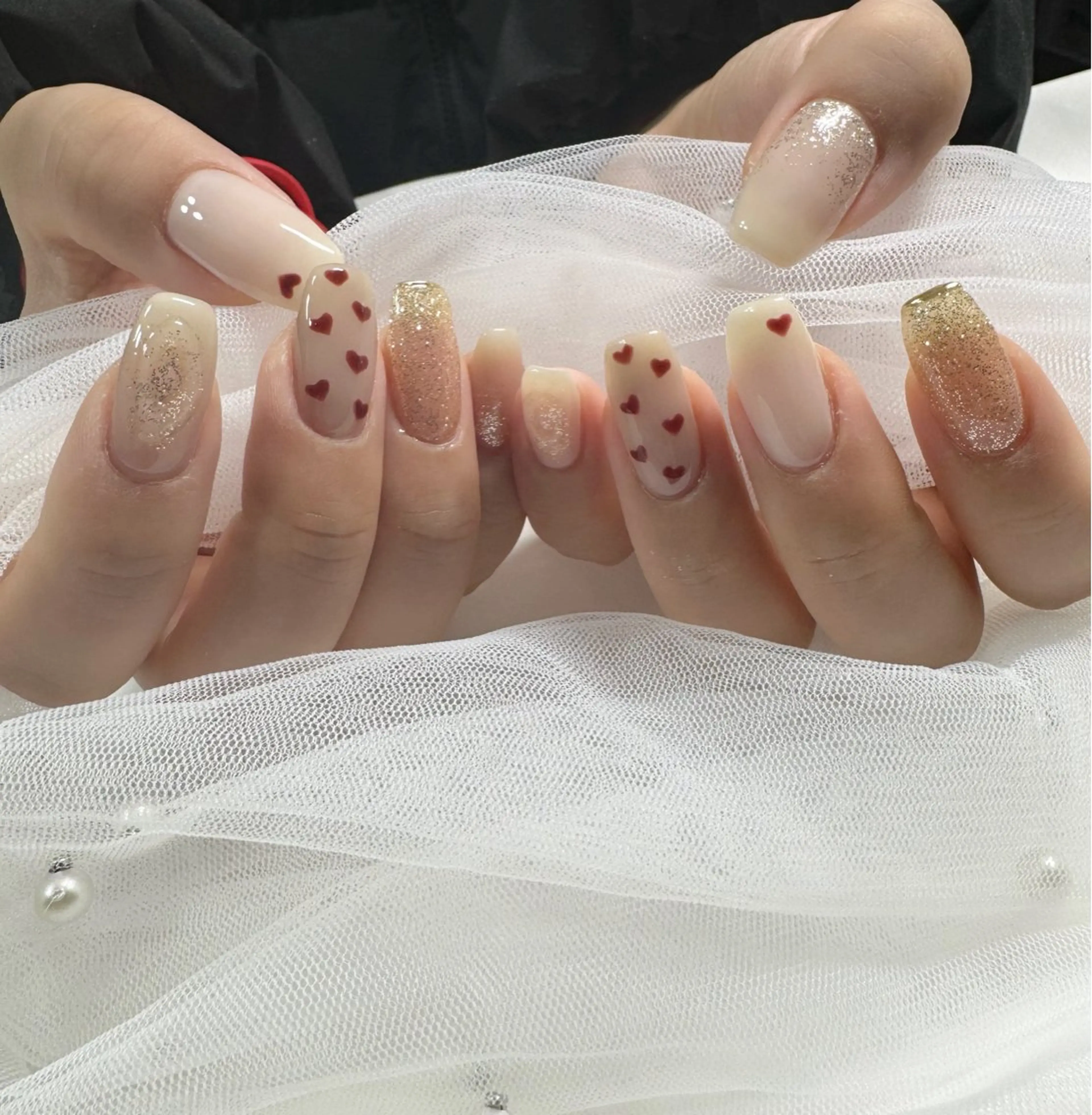 ネイル ジェルネイル 東 千夏のネイルデザイン