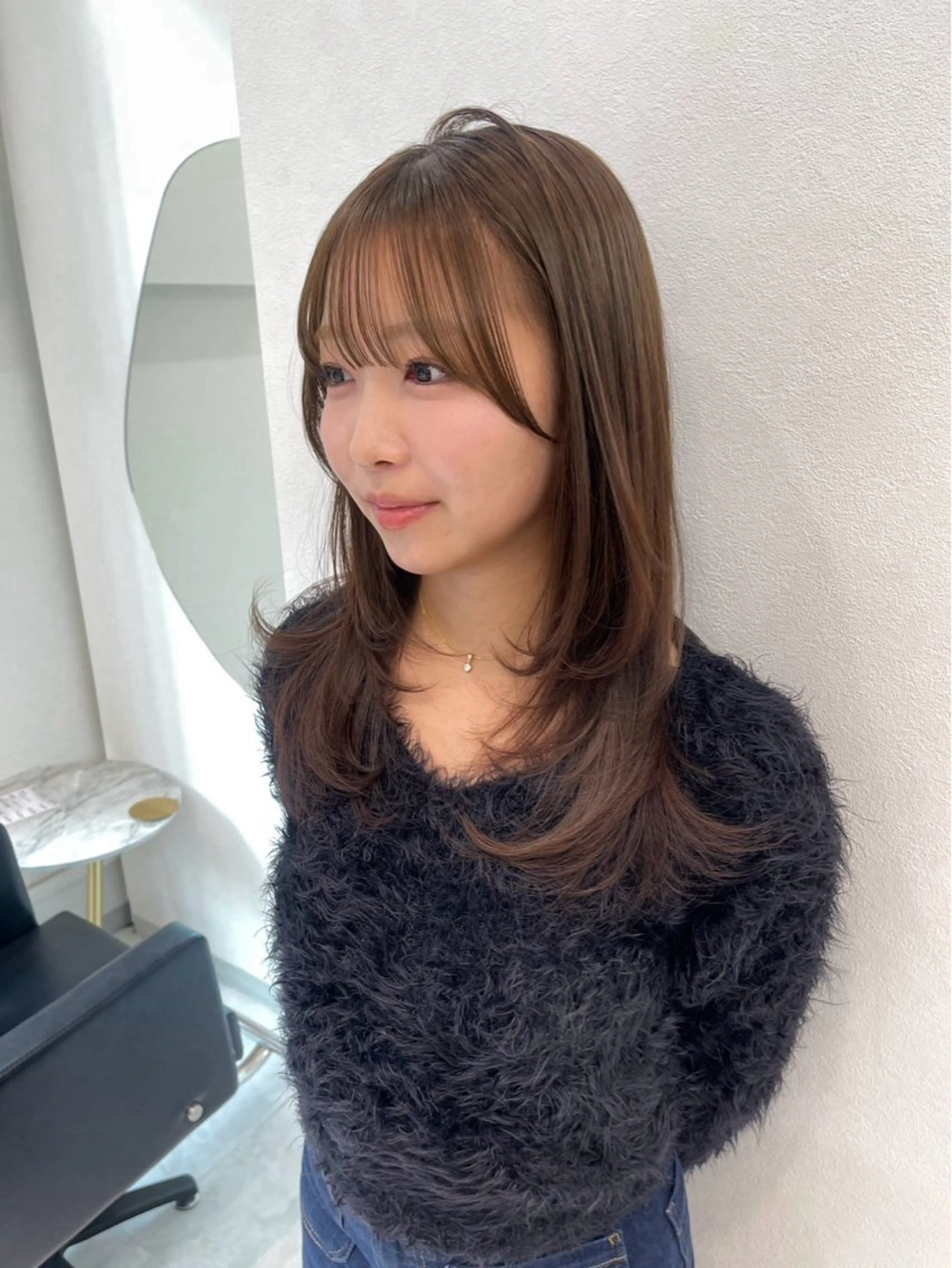 ハイトーン/レイヤ ーTENSHOのヘアスタイル