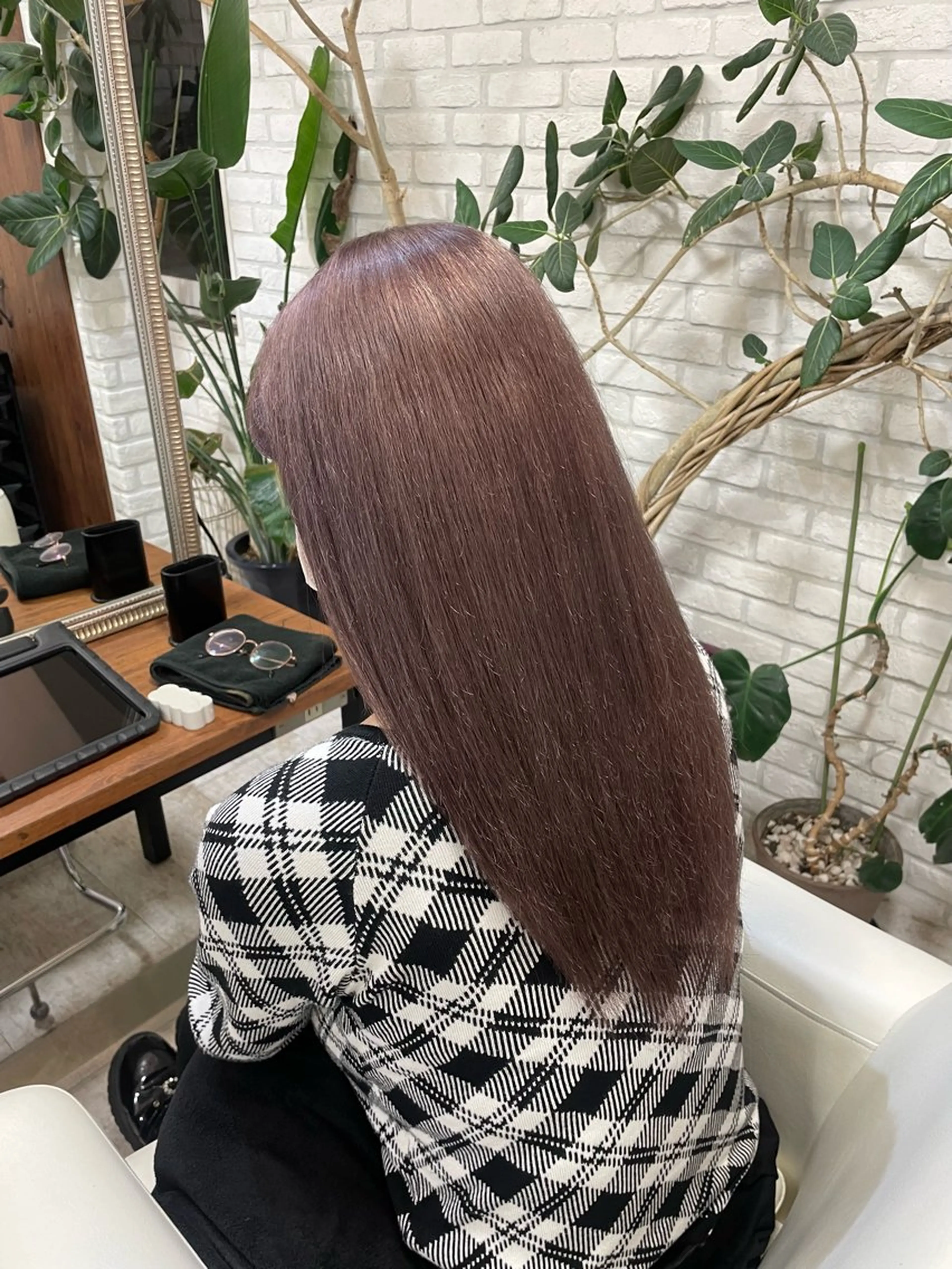 ロング カラー ヘアカラー トリートメント ダブルカラー/ レイヤー🍒齋藤 澪のヘアスタイル