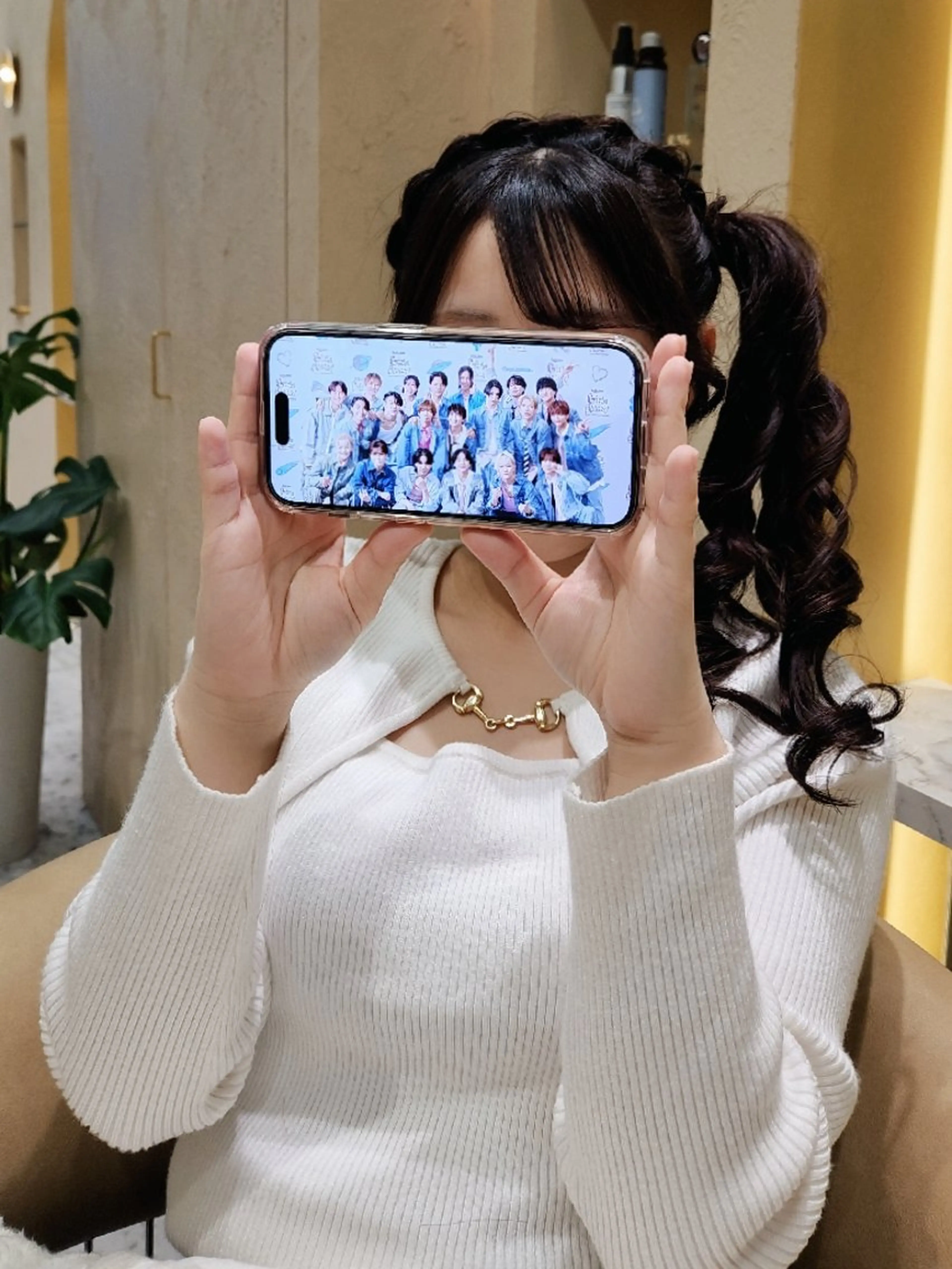 ヘアアレンジ カチューシャ あかね☆ヘアアレンジ /ボブ/縮毛矯正のヘアスタイル