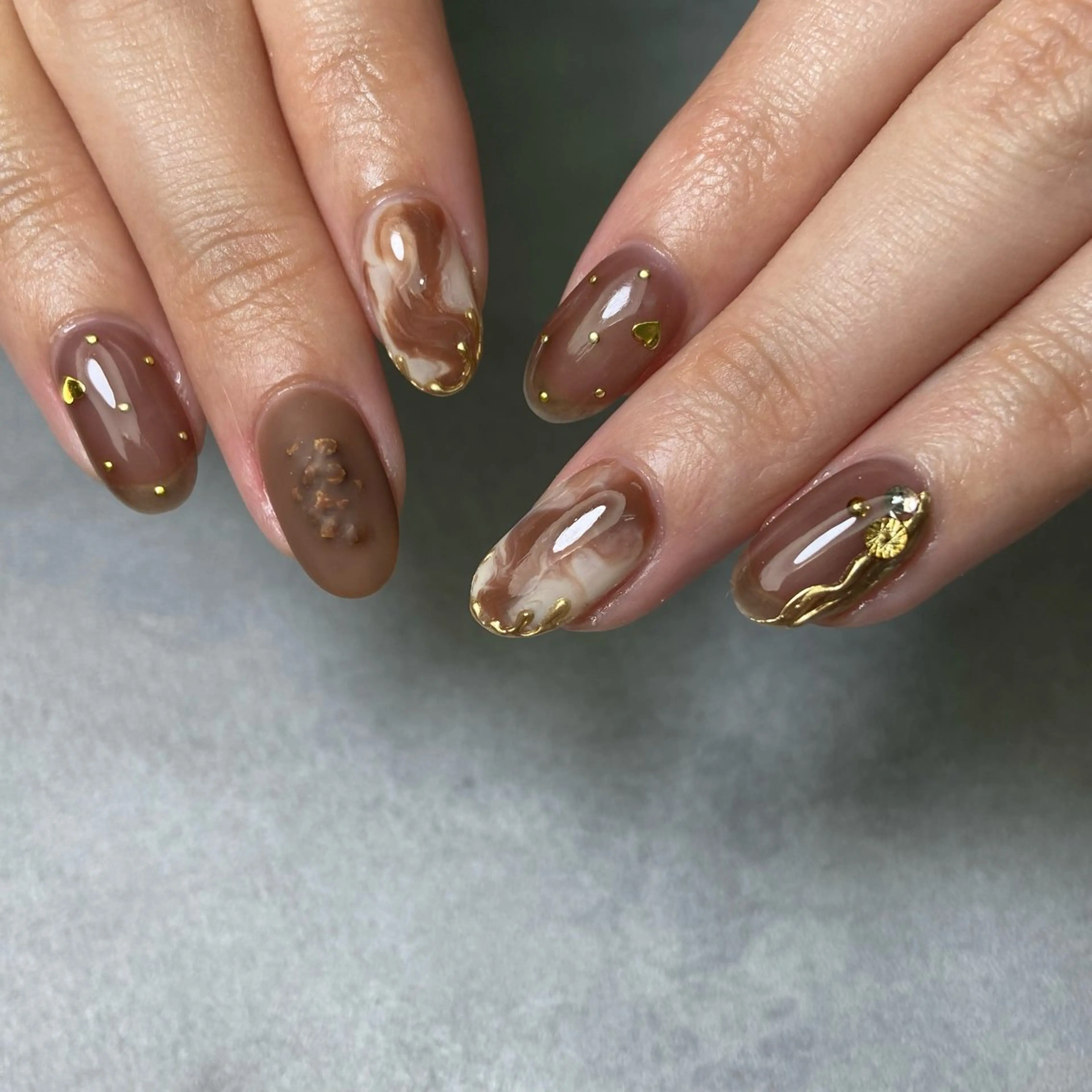 ネイル ハンドネイル nail salon Lumièreのネイルデザイン