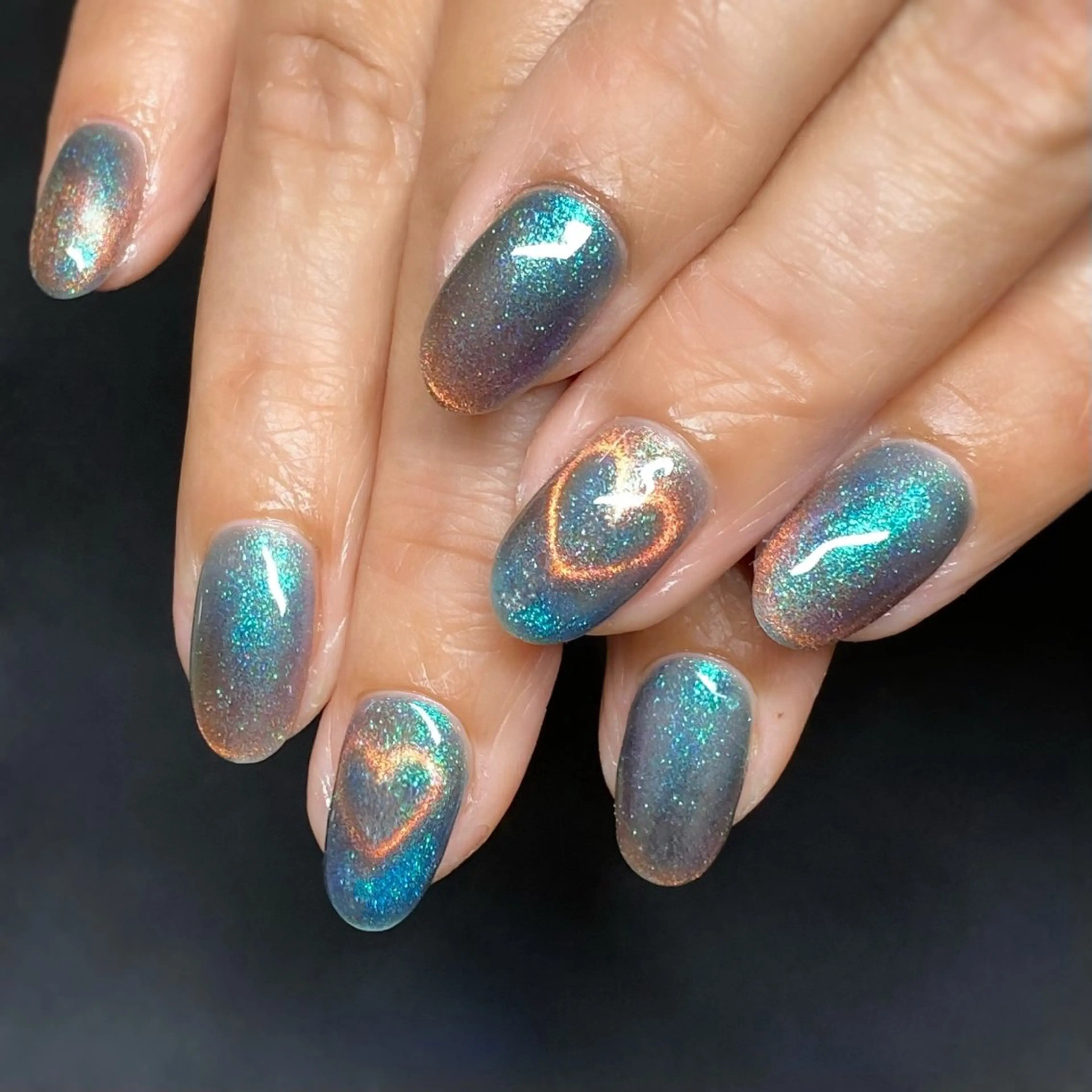 ネイル ハート nail*157 .のネイルデザイン