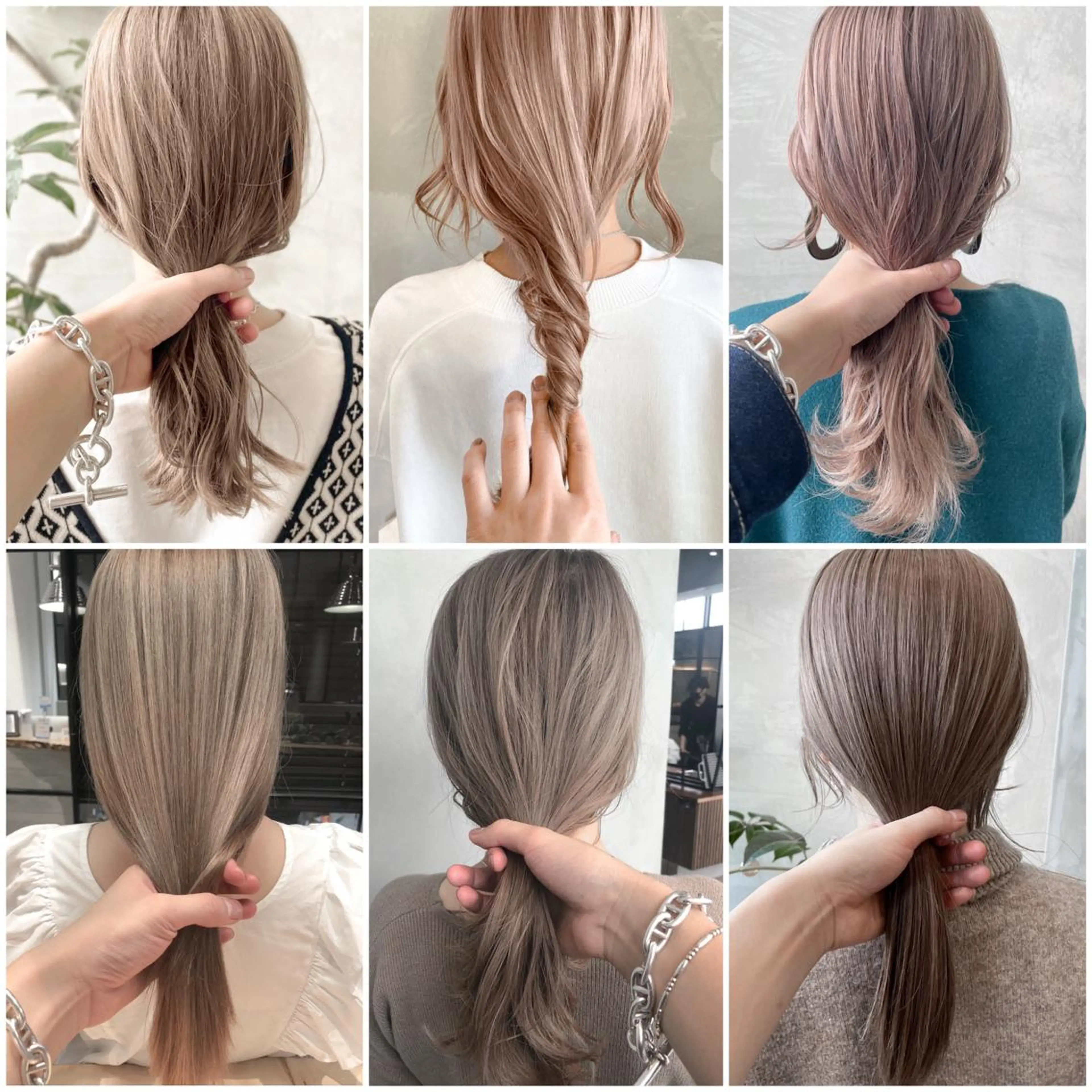 ミディアム カラー 韓国ヘア 店長NEGIのヘアスタイル