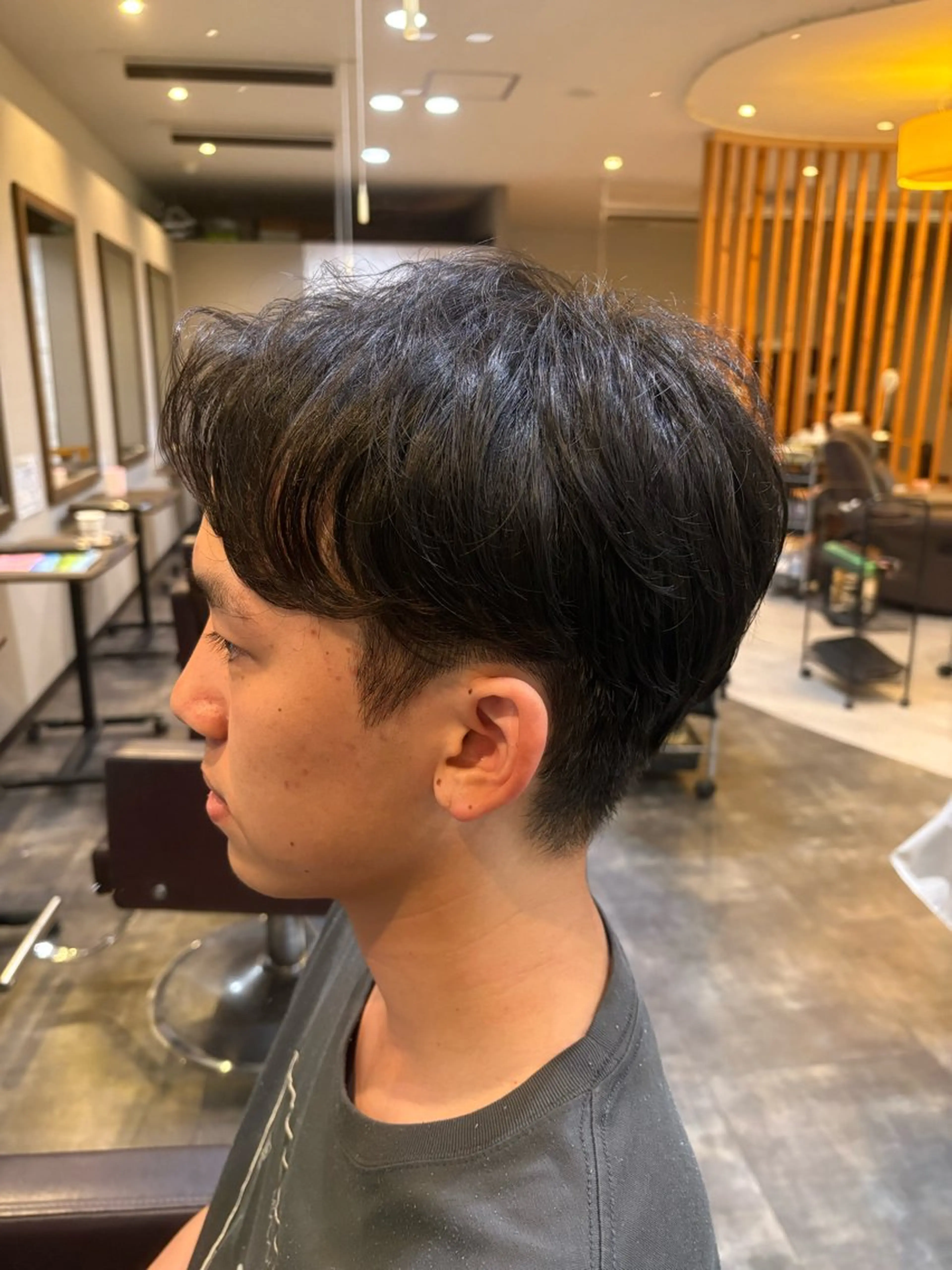 ショート パーマ 加藤 大貴のヘアスタイル