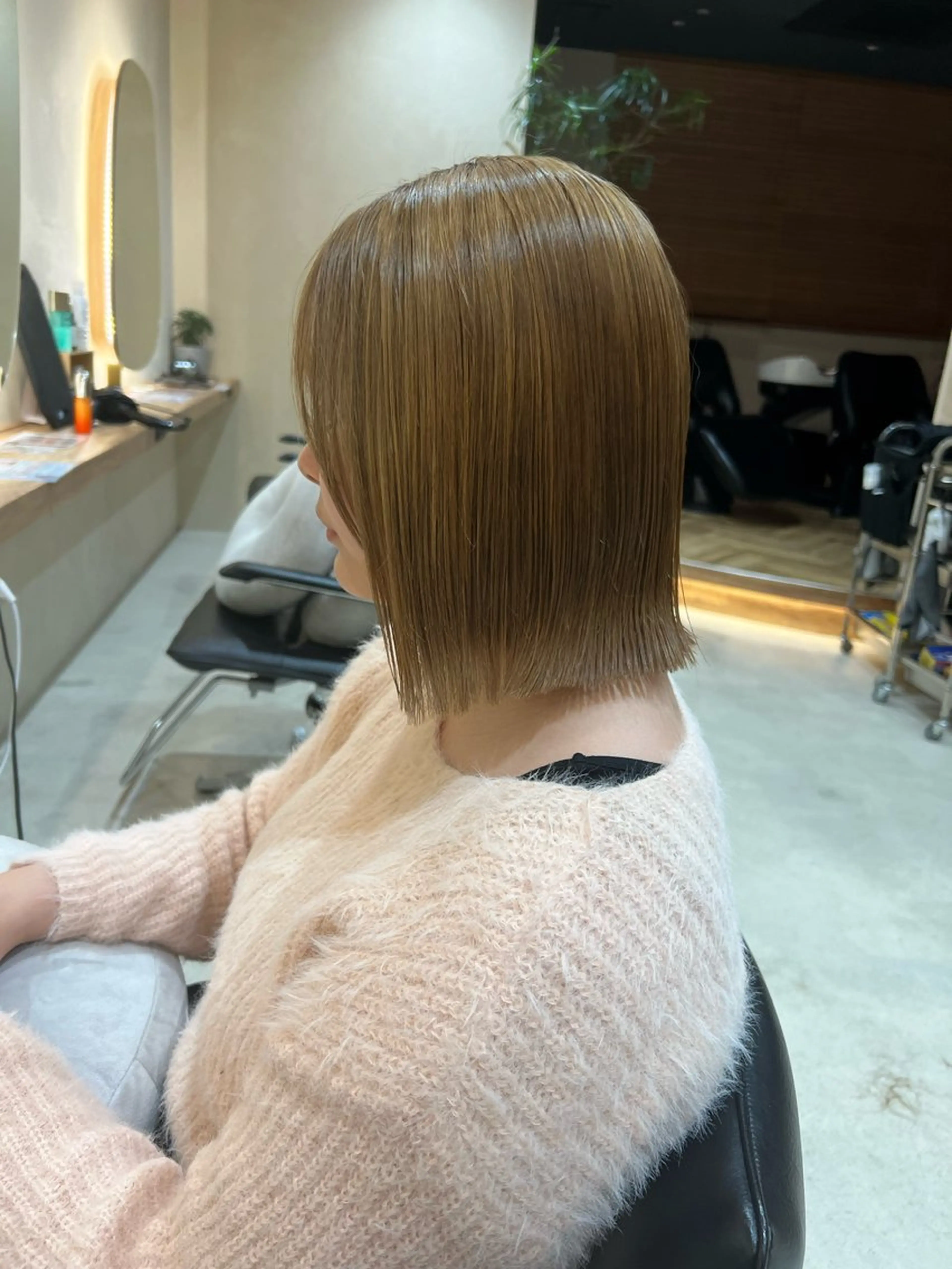 ミディアム 🌈新田 みどり🌈のヘアスタイル