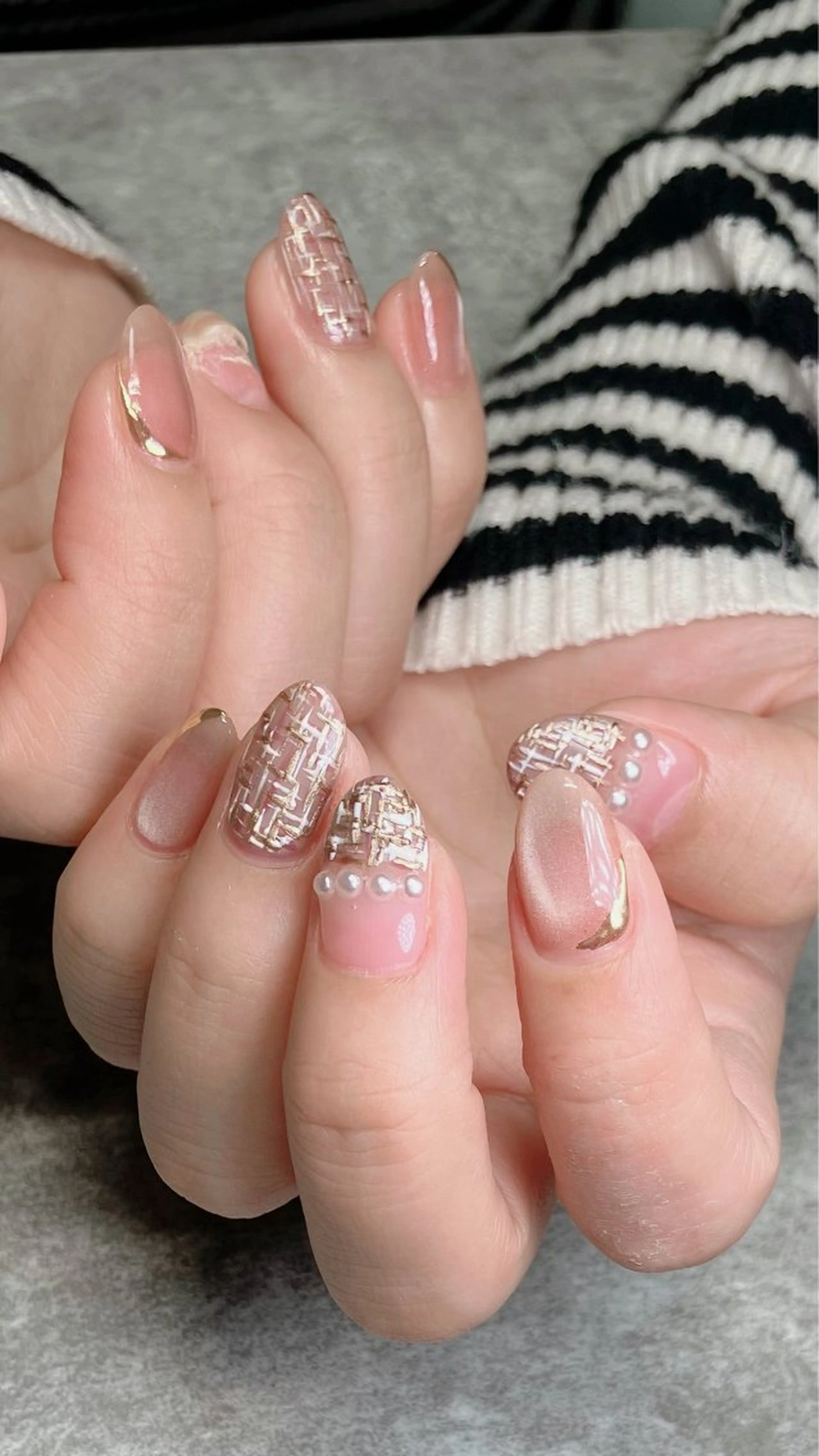 ネイル ハンドネイル ハンドケア haleyume所属・shino🌟 痛ネイルのネイルデザイン