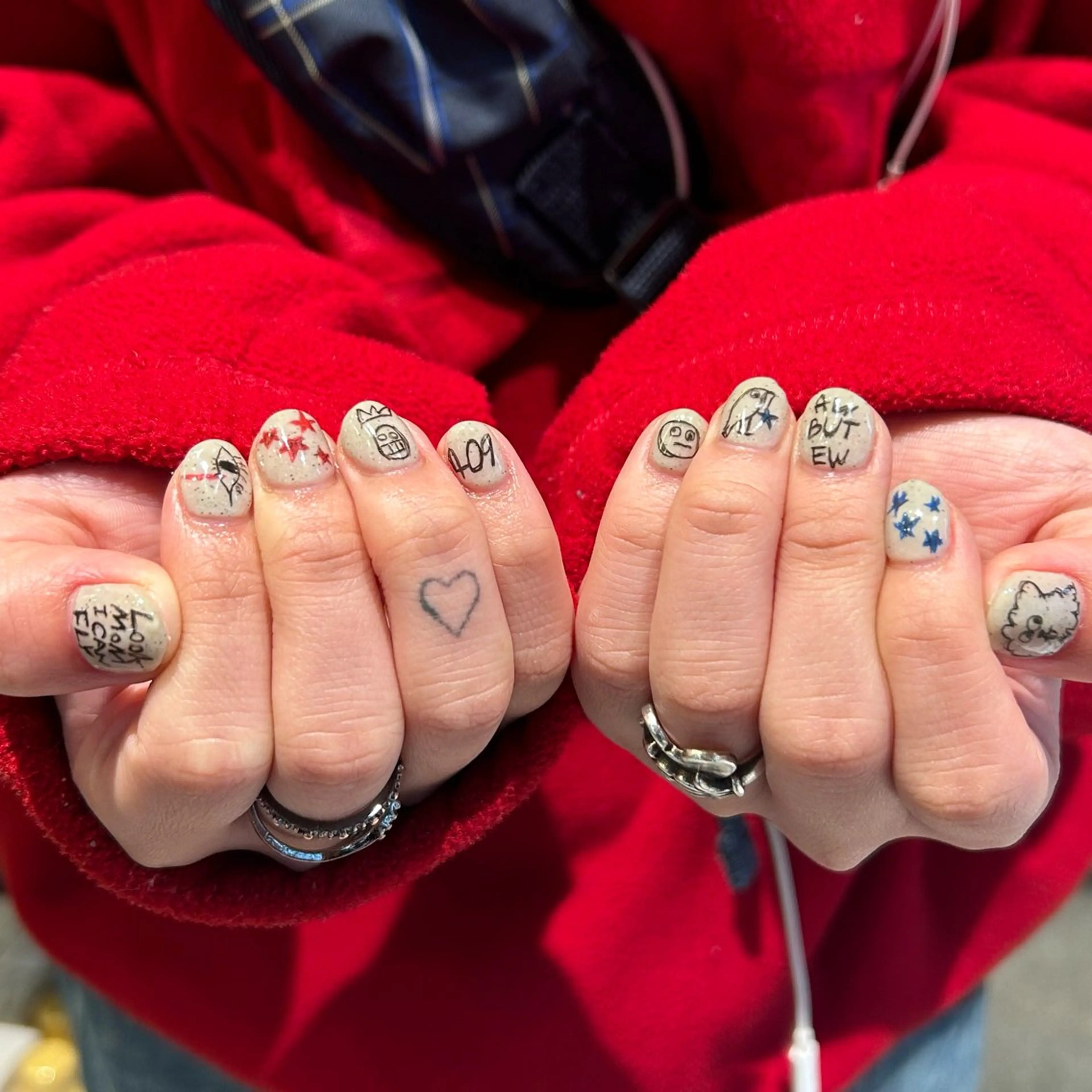 ネイル ハンドネイル ハンドケア 個性派ネイル シノのネイルデザイン