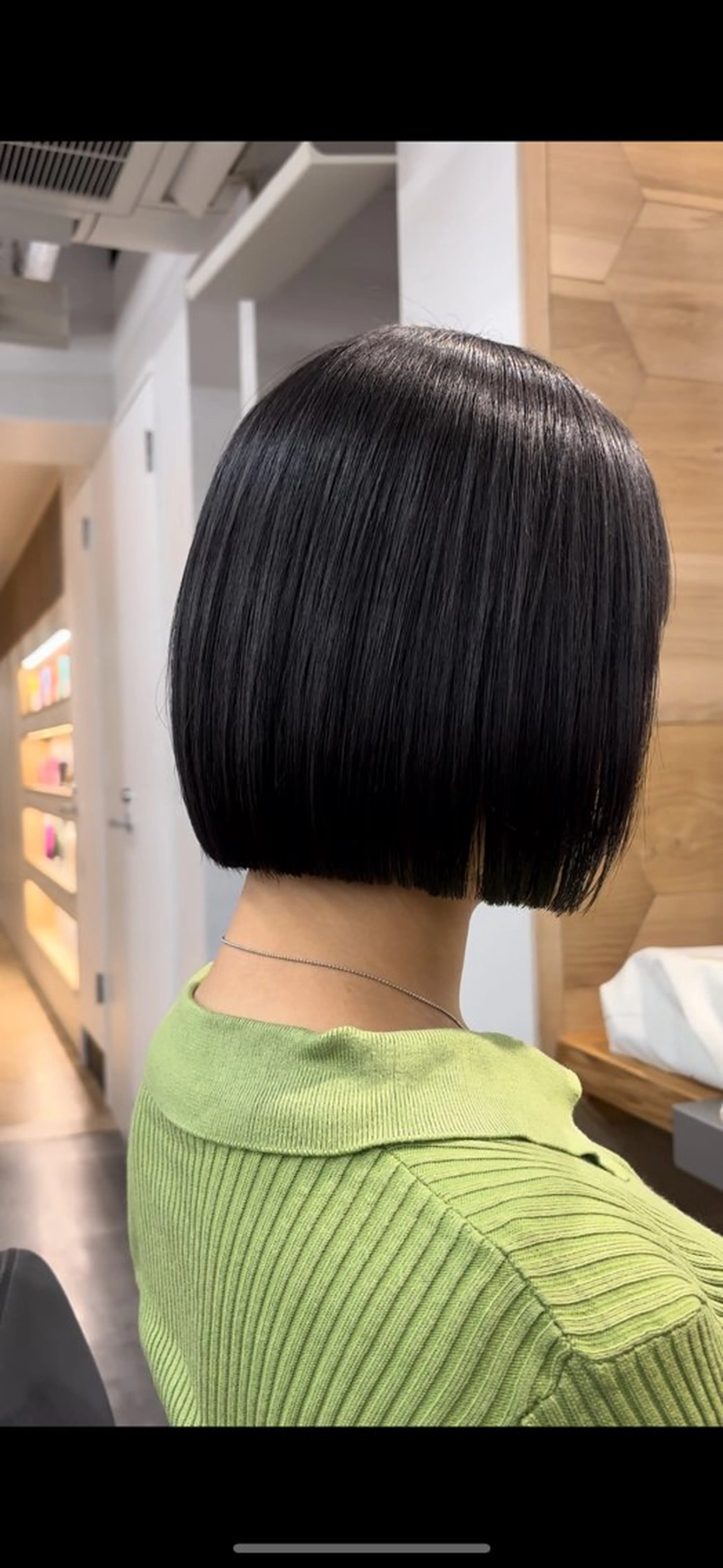 ショート 切りっぱなしボブ ボブ 小玉 彰哉のヘアスタイル