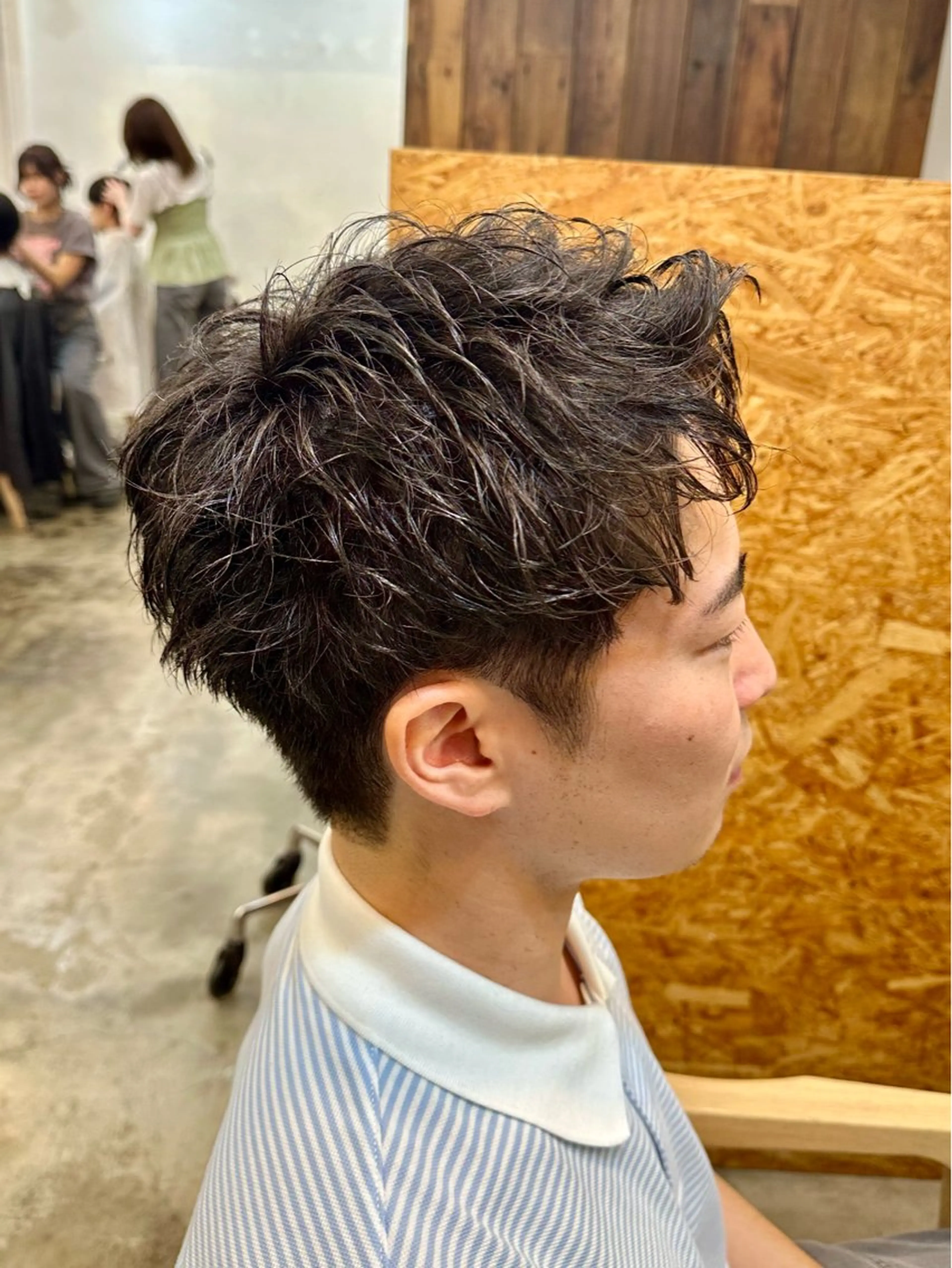 ショート メンズ 横浜/メンズ特化/ Farbe/田中颯斗のヘアスタイル