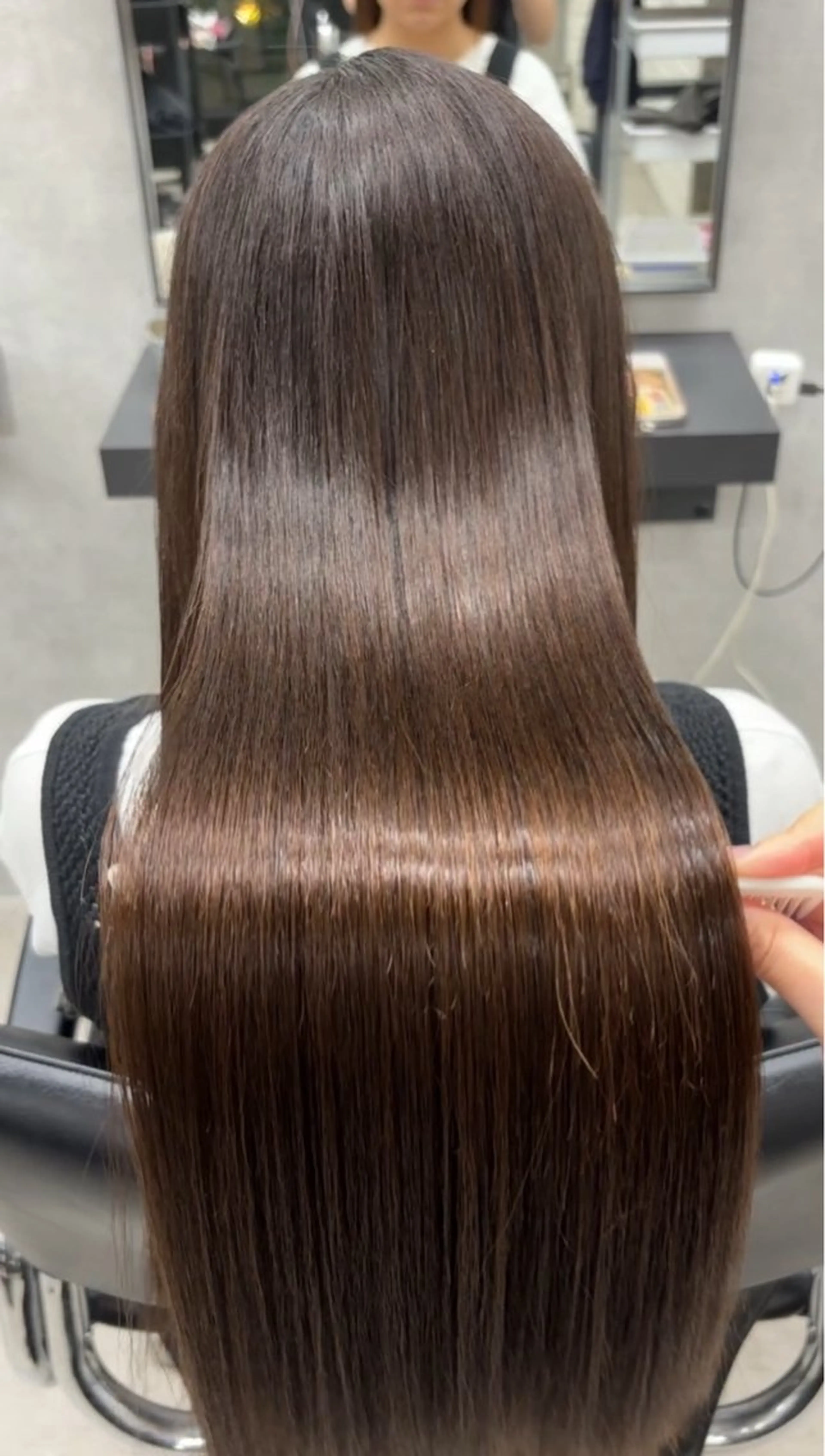 ロング 縮毛矯正 トリートメント 縮毛矯正 トリートメント 宮尾 星夢のヘアスタイル