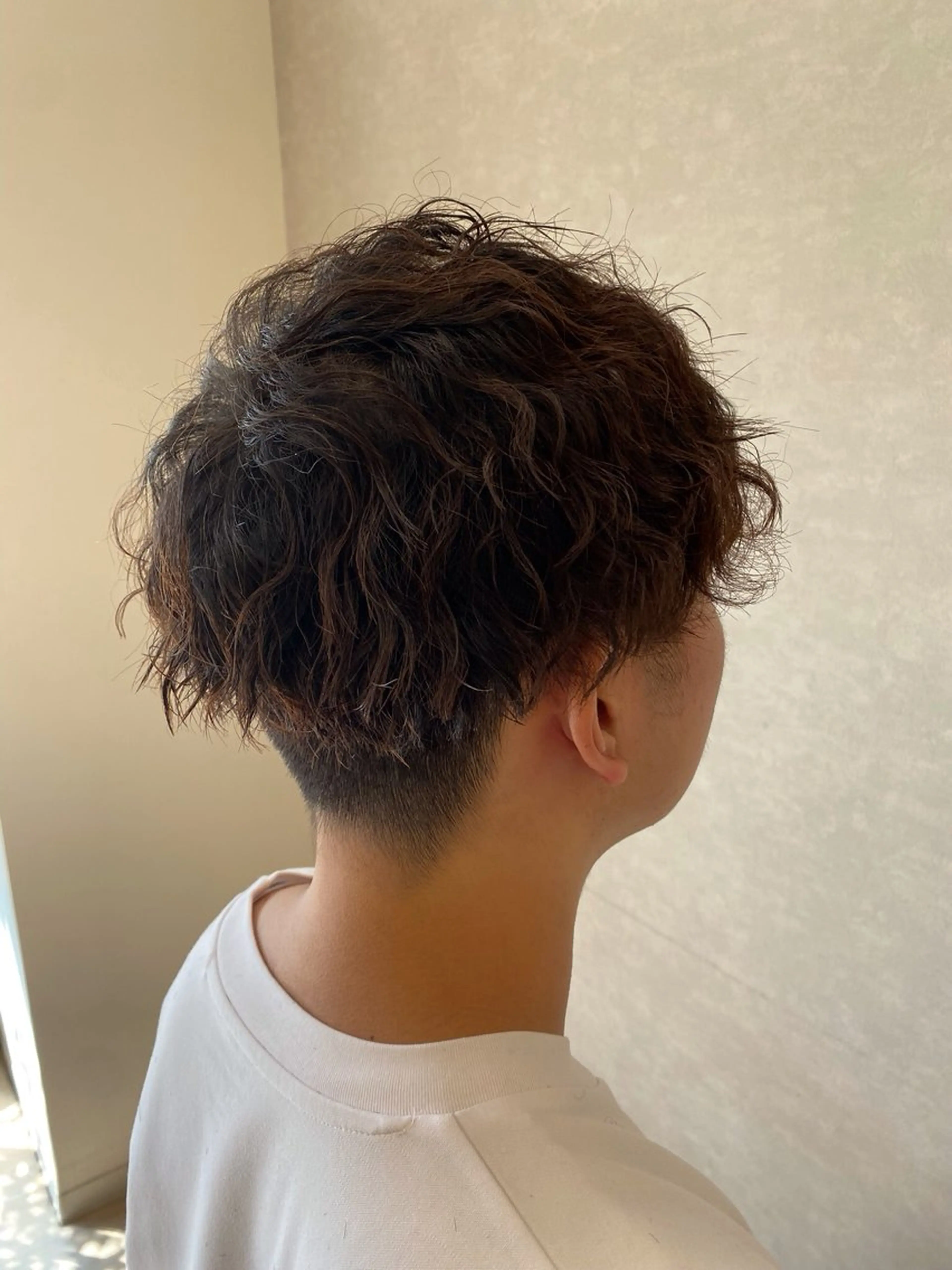 メンズカット+パーマ¥13750→¥9500の写真