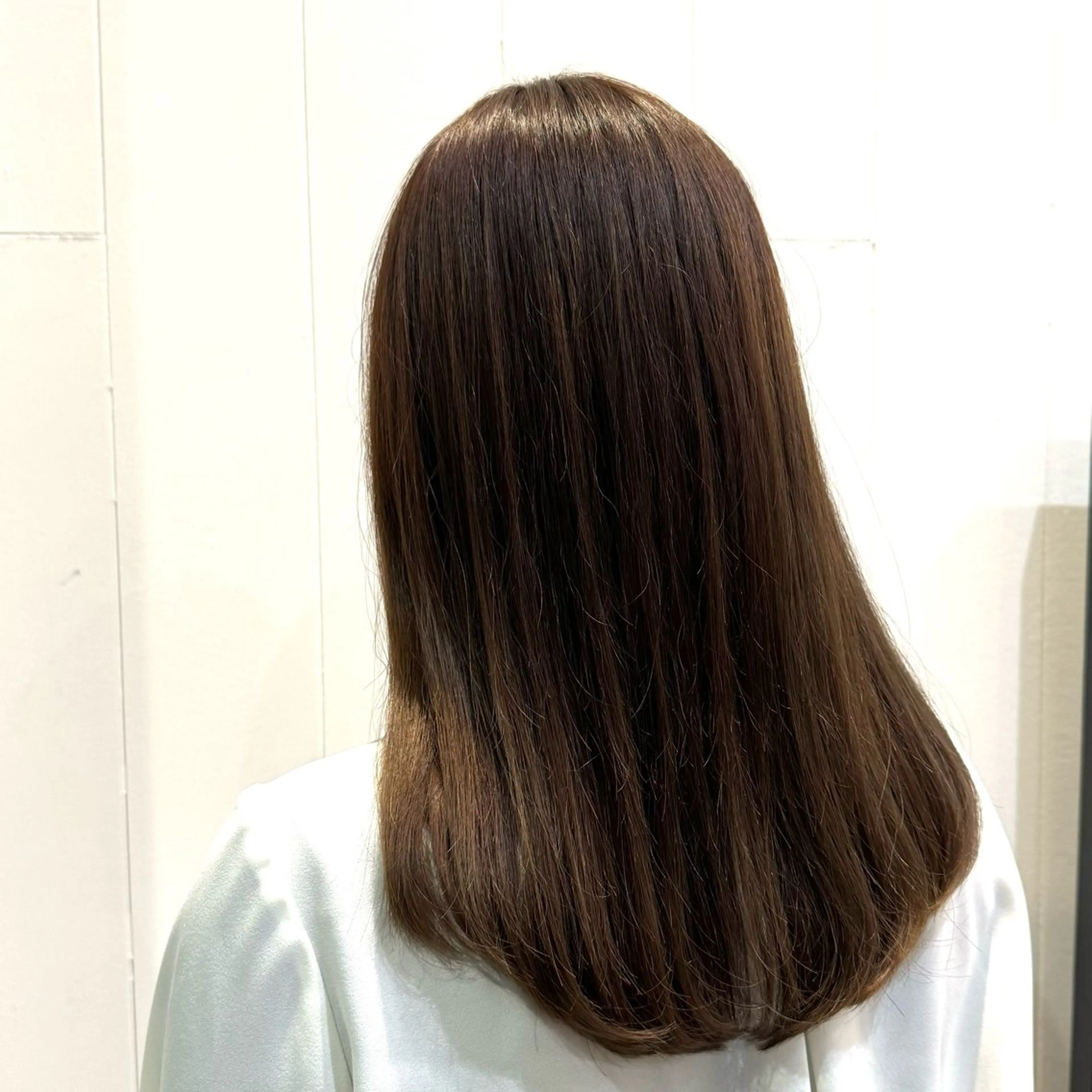 セミロング 髪質改善 /市村 優音のヘアスタイル