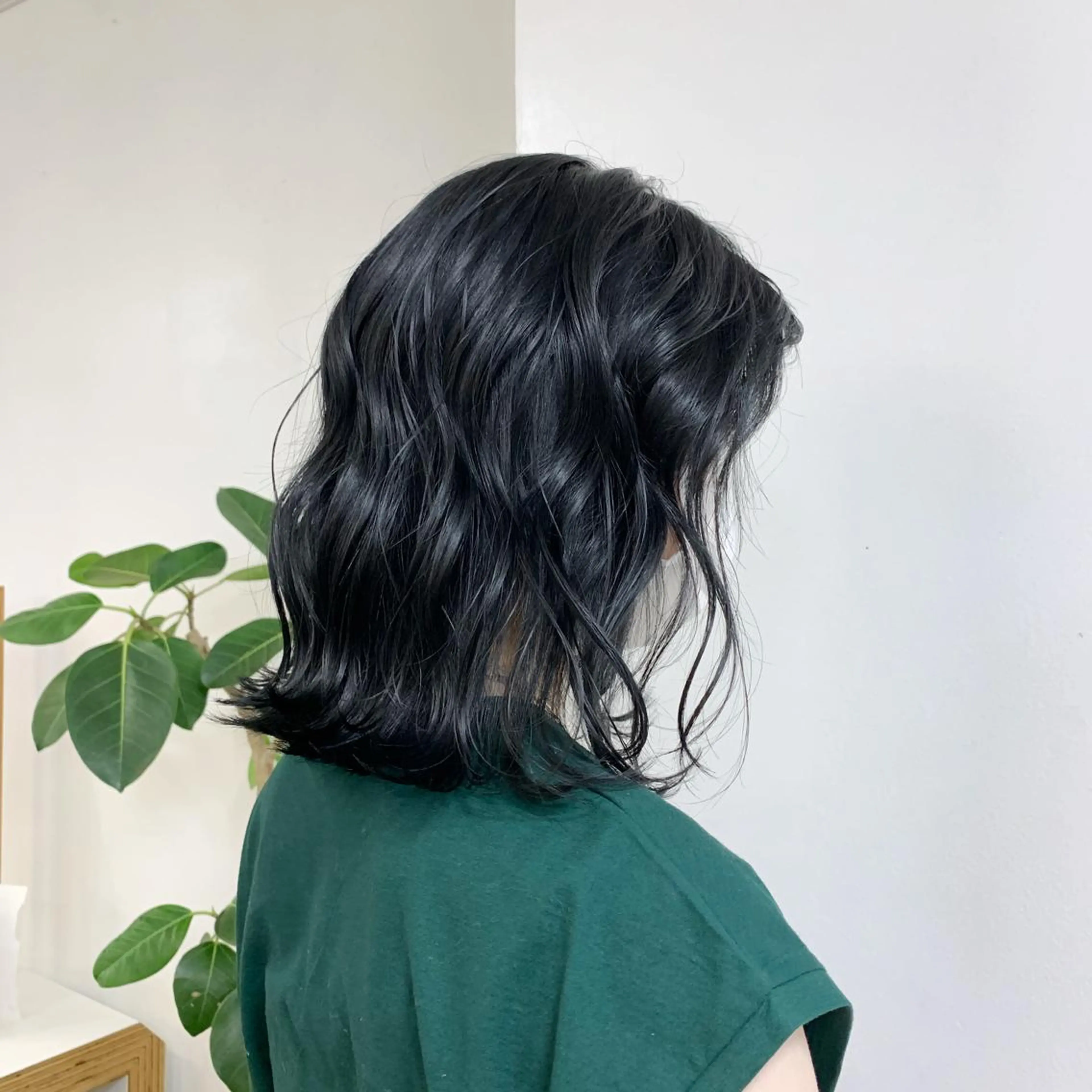 ミディアム カラー ブルーカラー ヘアカラー トリートメント fit /HONOKAのヘアスタイル