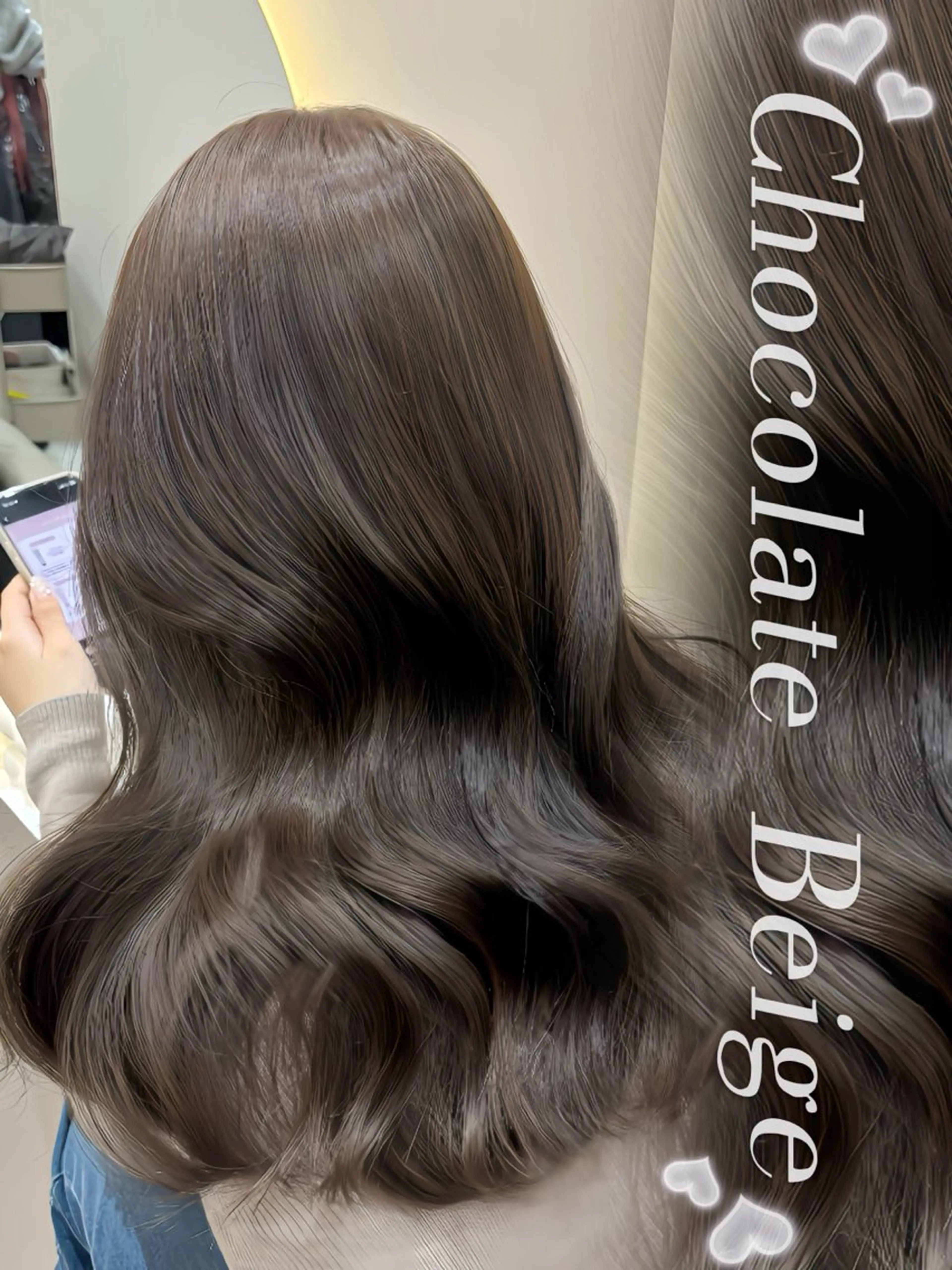 セミロング ヘアカラー トリートメント 🤍AINA🤍 Zina高田馬場のヘアスタイル