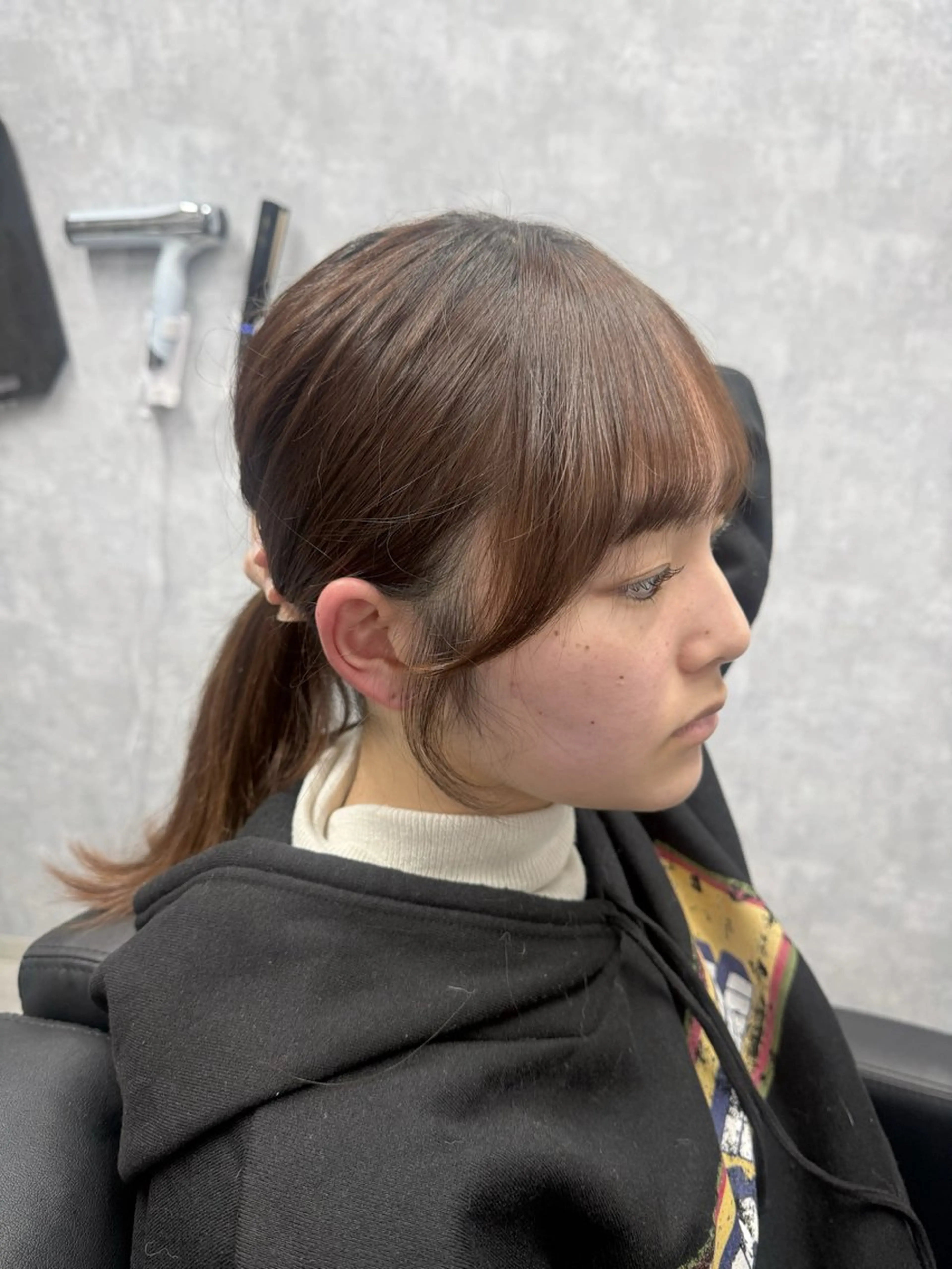 ロング カット ハイトーン×艶カラー 🤍MIZUKIのヘアスタイル