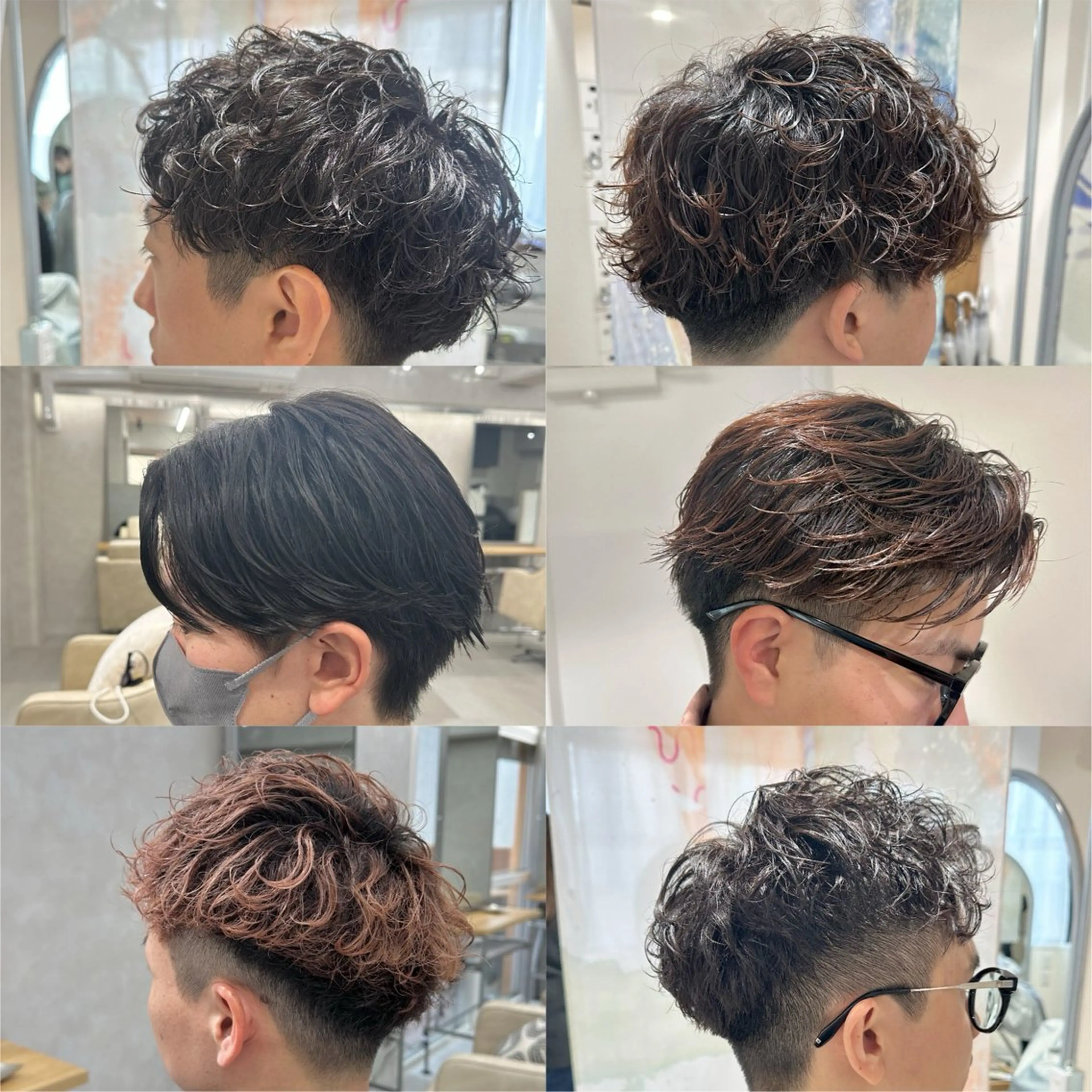 パーマ メンズ フェザーパーマ メンズパーマ ニュアンスパーマ スパイラルパーマ カット パーマ 💎メンズパーマ特化 🥇メンズのプロのヘアスタイル