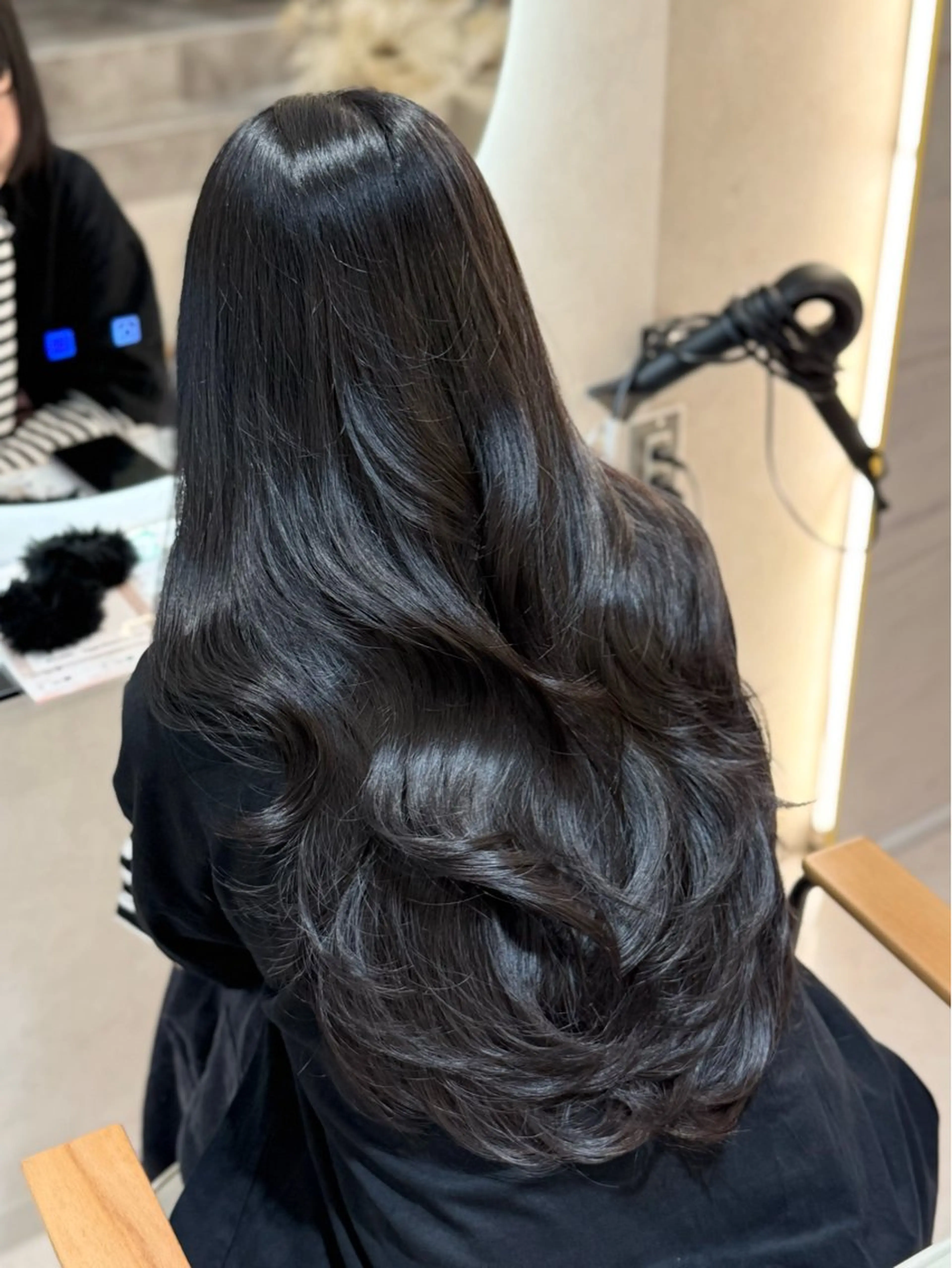 ロング カラー ヘアアレンジ ヘアカラー 梅田カラーモデル/ ヘアセット/みさきのヘアスタイル