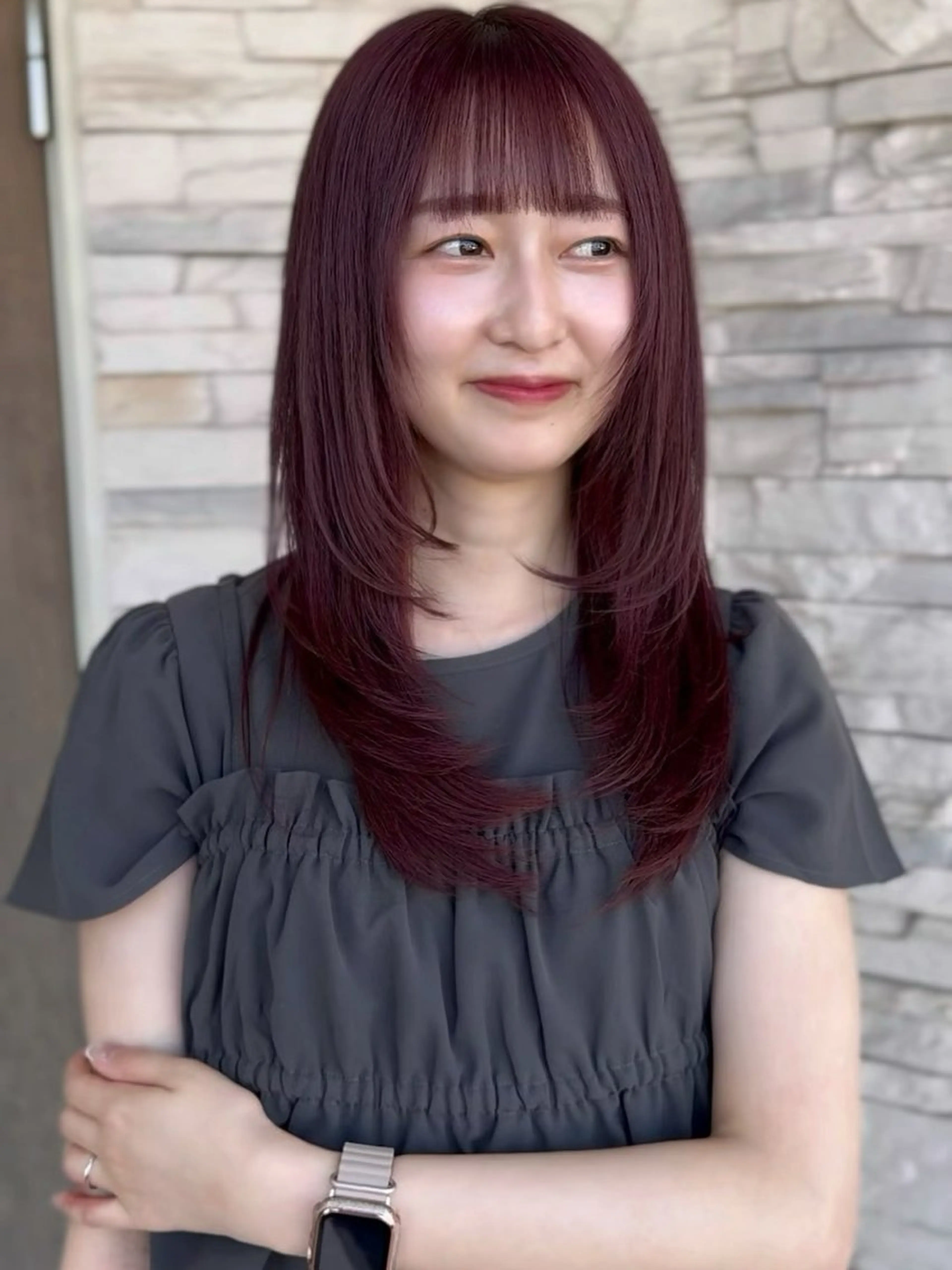 ロング パーマモデル募集中 渥美翔人のヘアスタイル